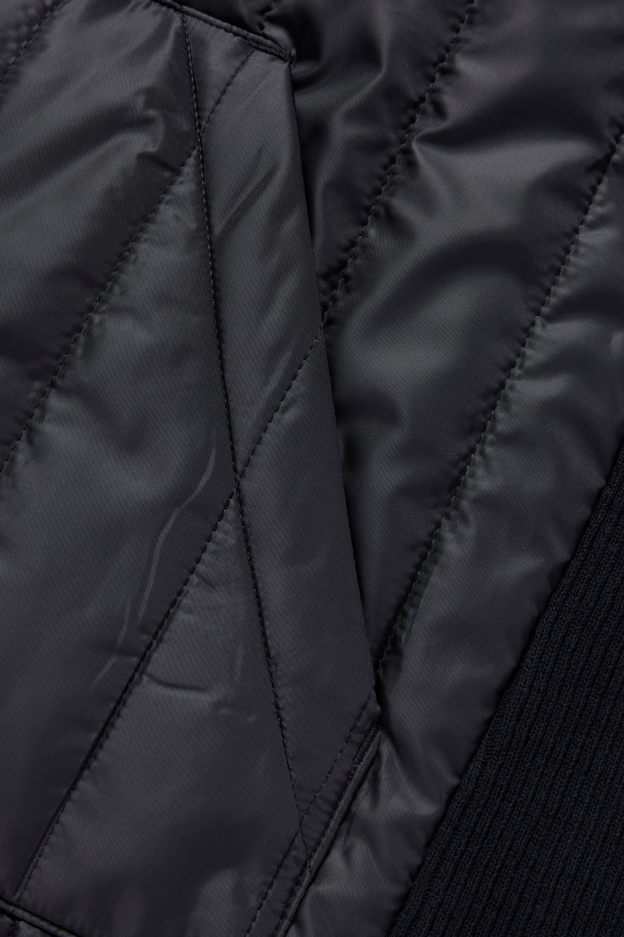 Quilted Jacket - Black