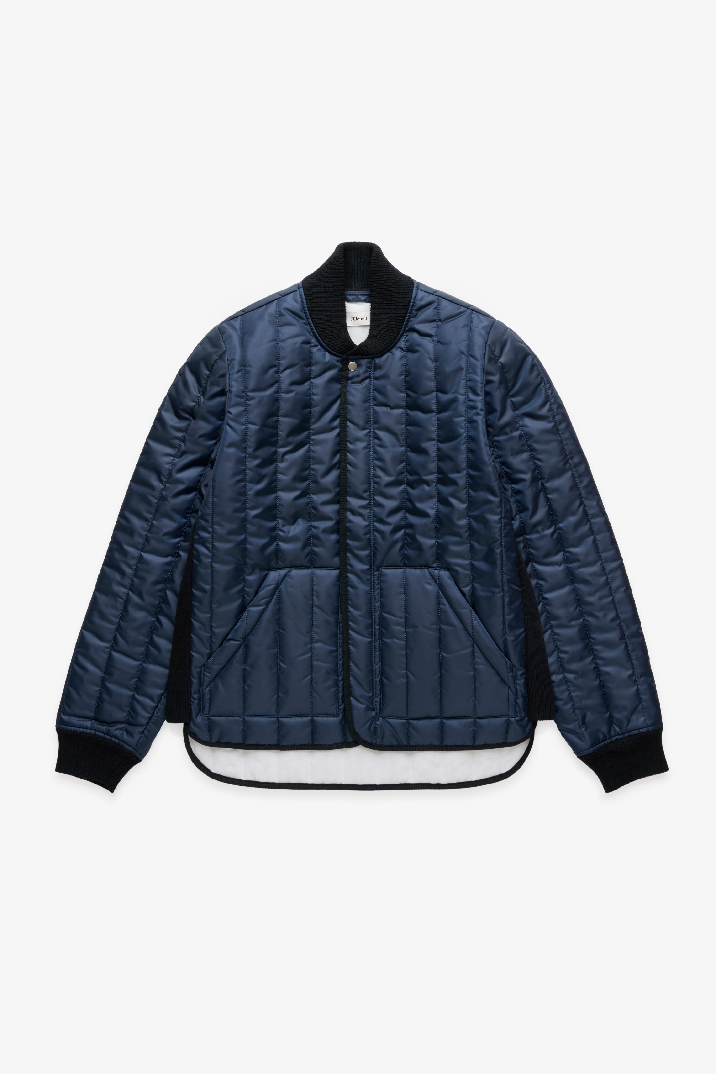 Quilted Jacket - Navy – JJJJound