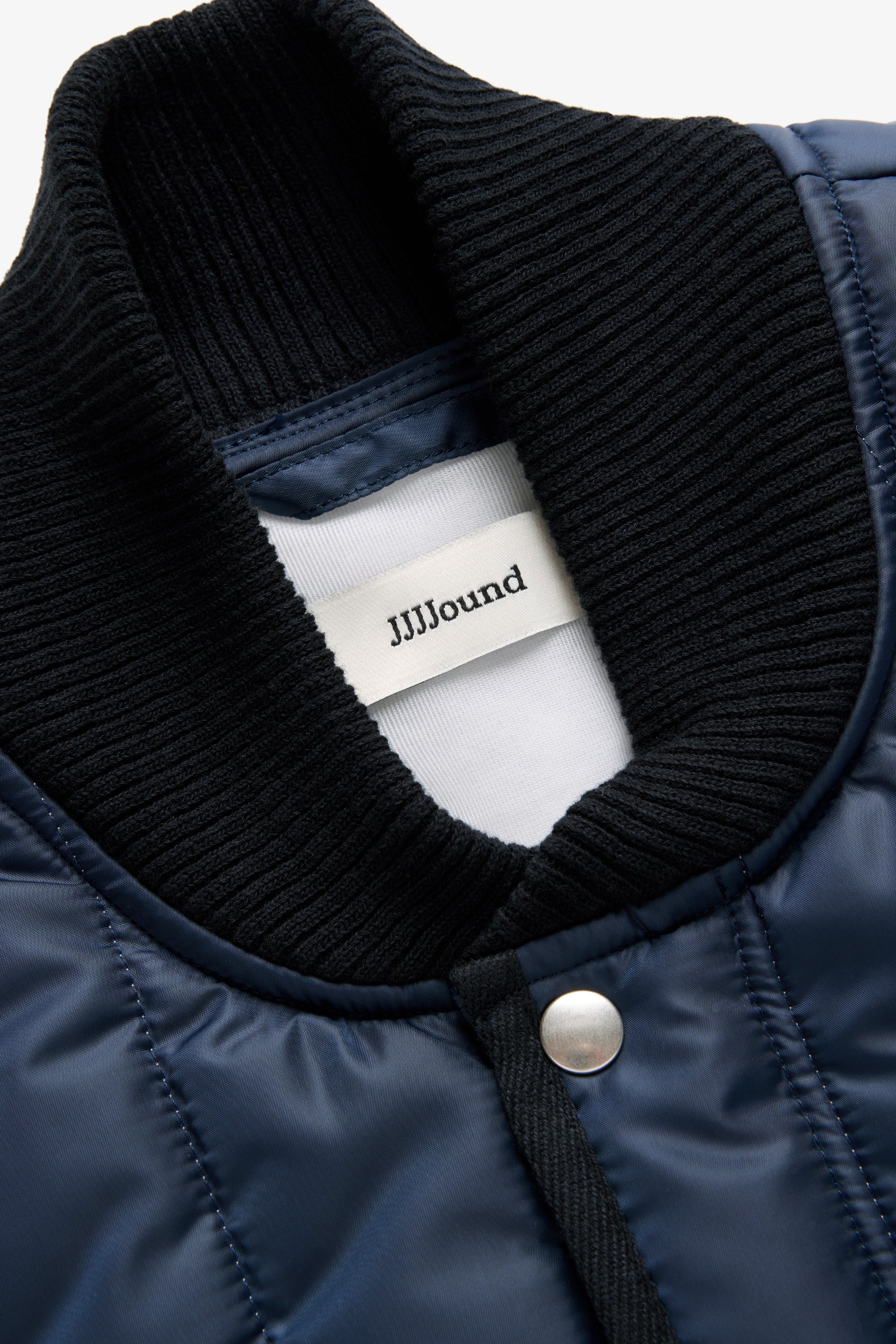 Quilted Jacket - Navy