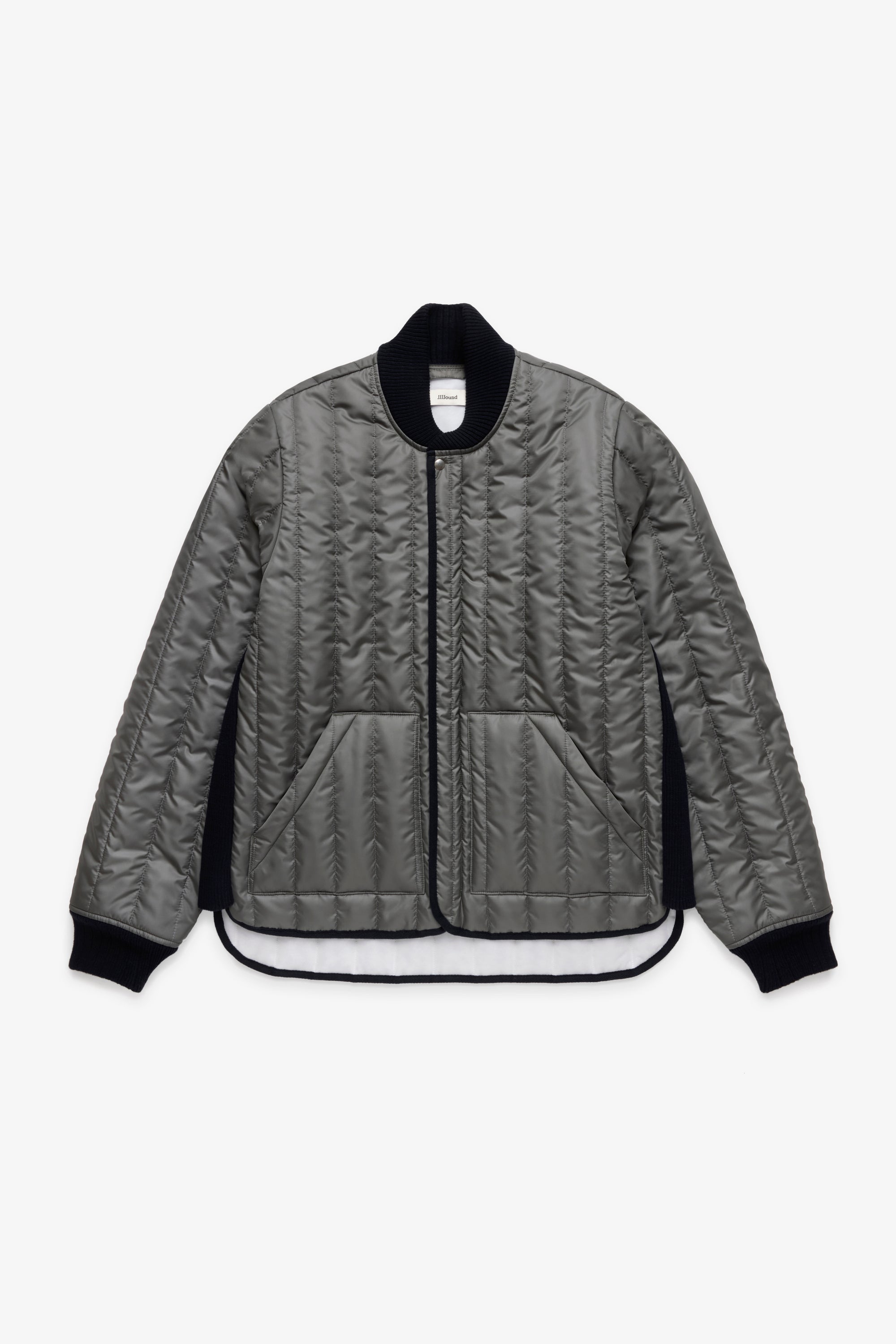Quilted Jacket - Dark Olive