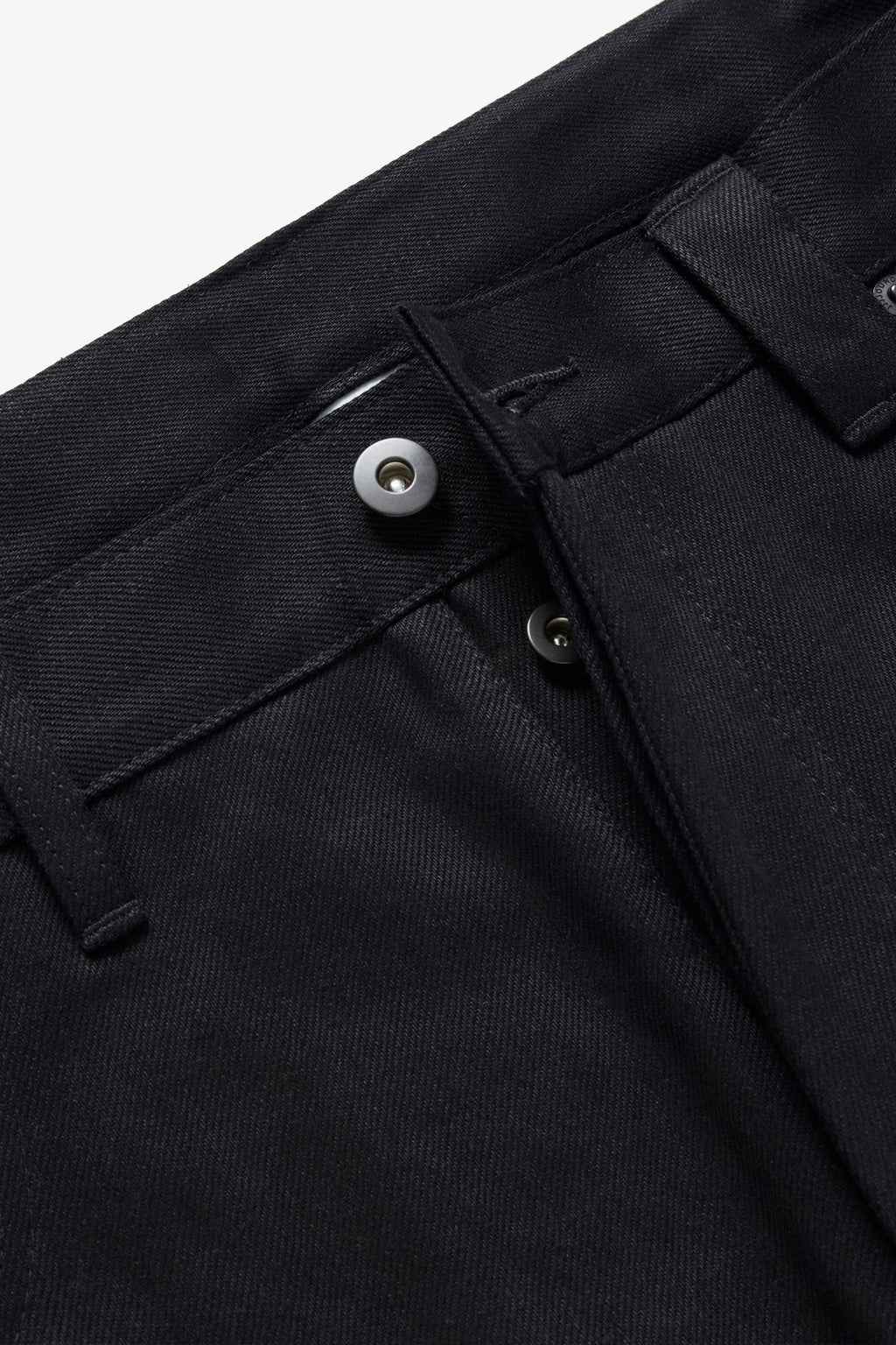 Relaxed Selvedge Denim Jeans - Black