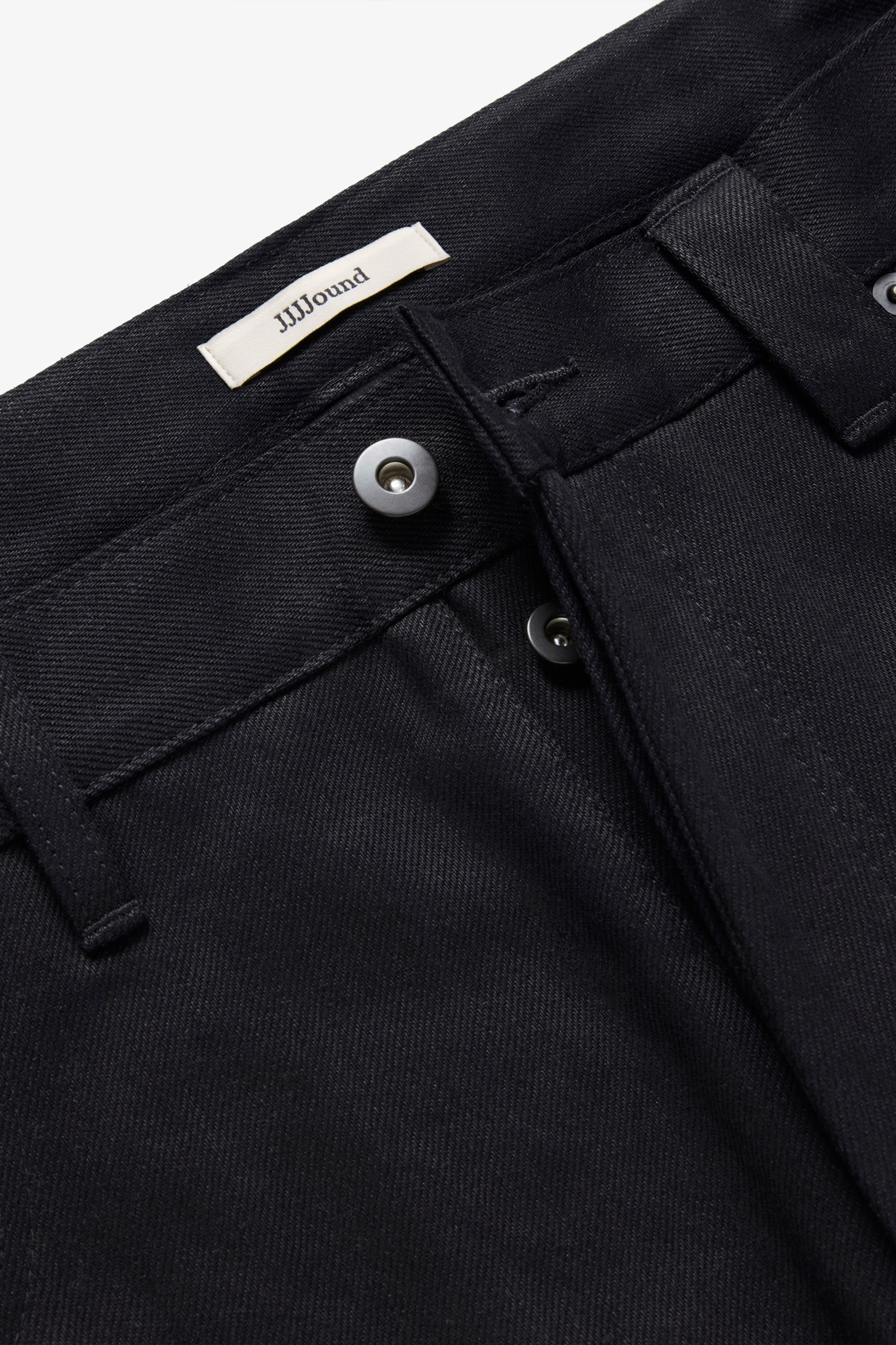Straight Selvedge Denim Jeans - Black – JJJJound