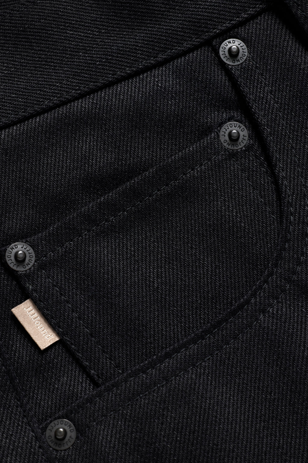 Relaxed Selvedge Denim Jeans - Black