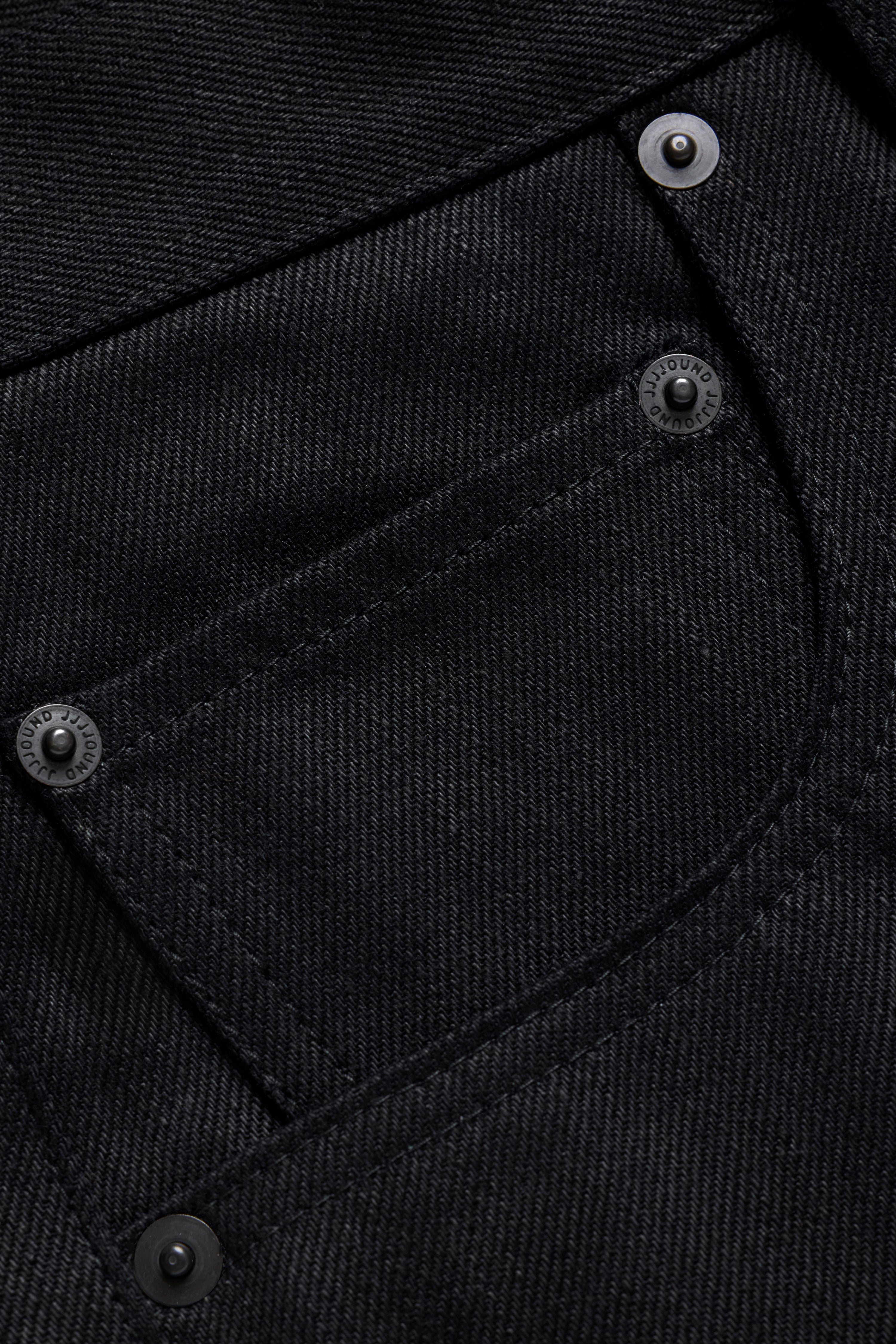 Straight Selvedge Denim Jeans - Black – JJJJound