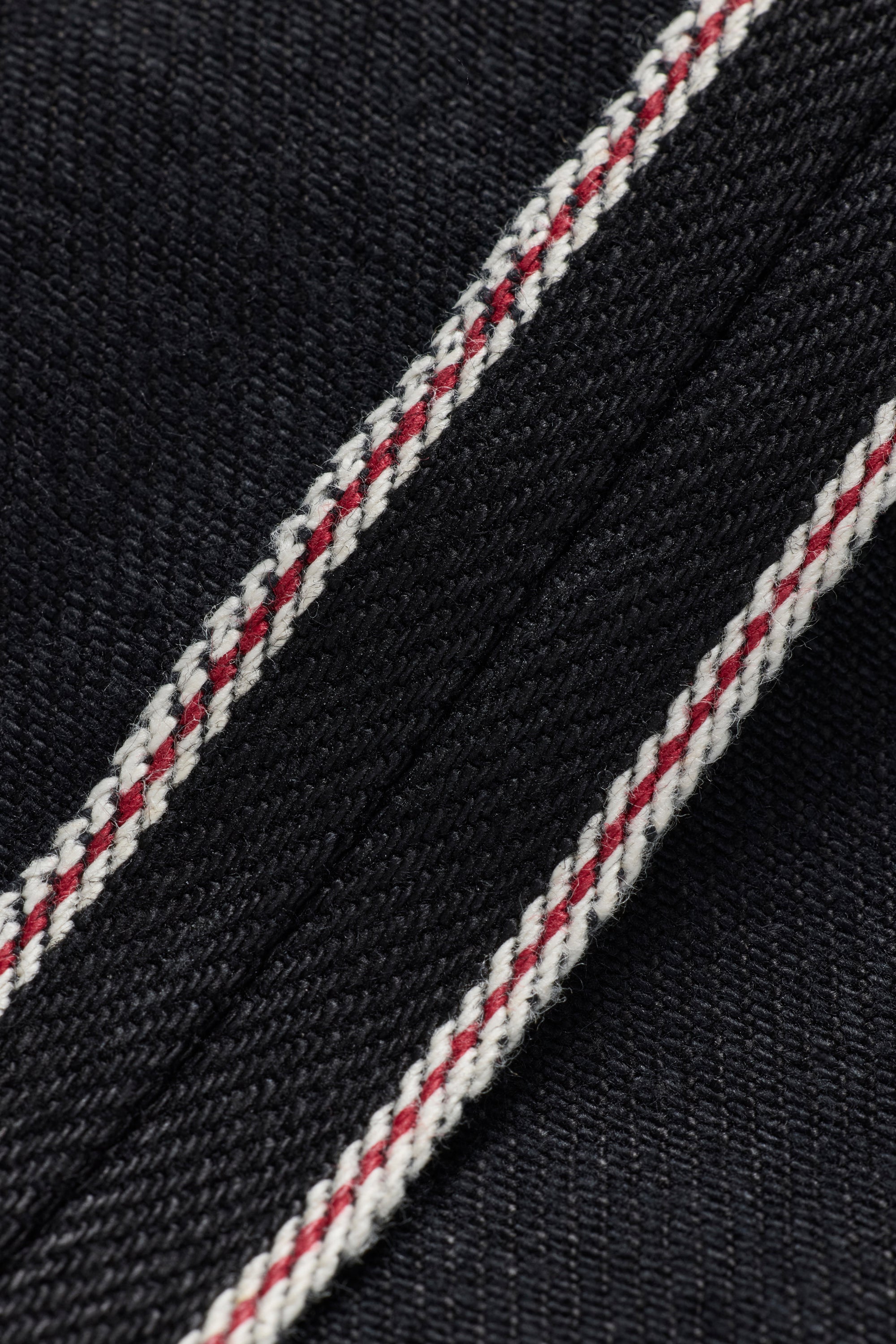 Relaxed Selvedge Denim Jeans - Black