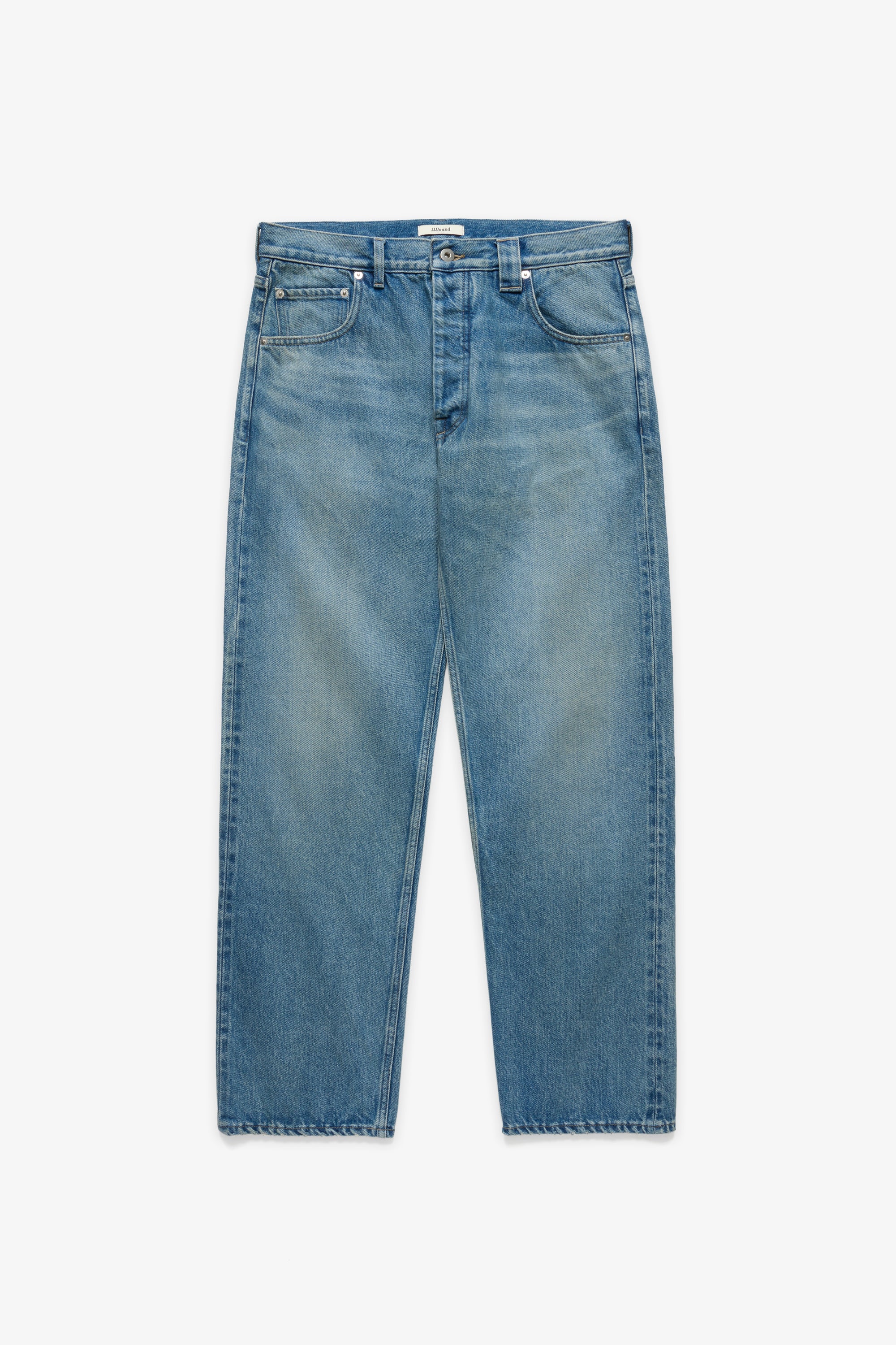Relaxed Selvedge Denim Jeans - Blue Stonewashed