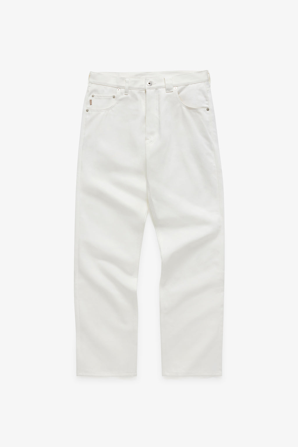 Relaxed Selvedge Denim Jeans - White