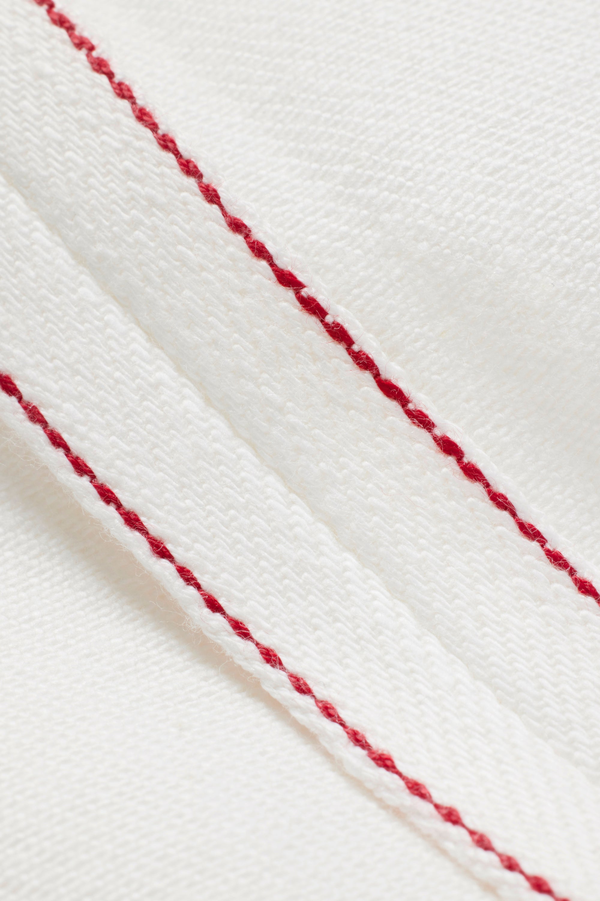 Straight Selvedge Denim Jeans - White