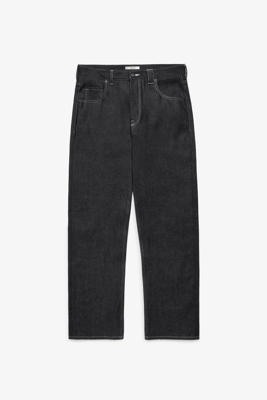 Relaxed Jeans Selvedge Denim - Black/White