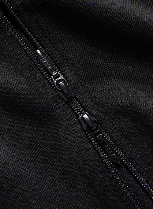 Retired Tracksuit Top - Black Tricot