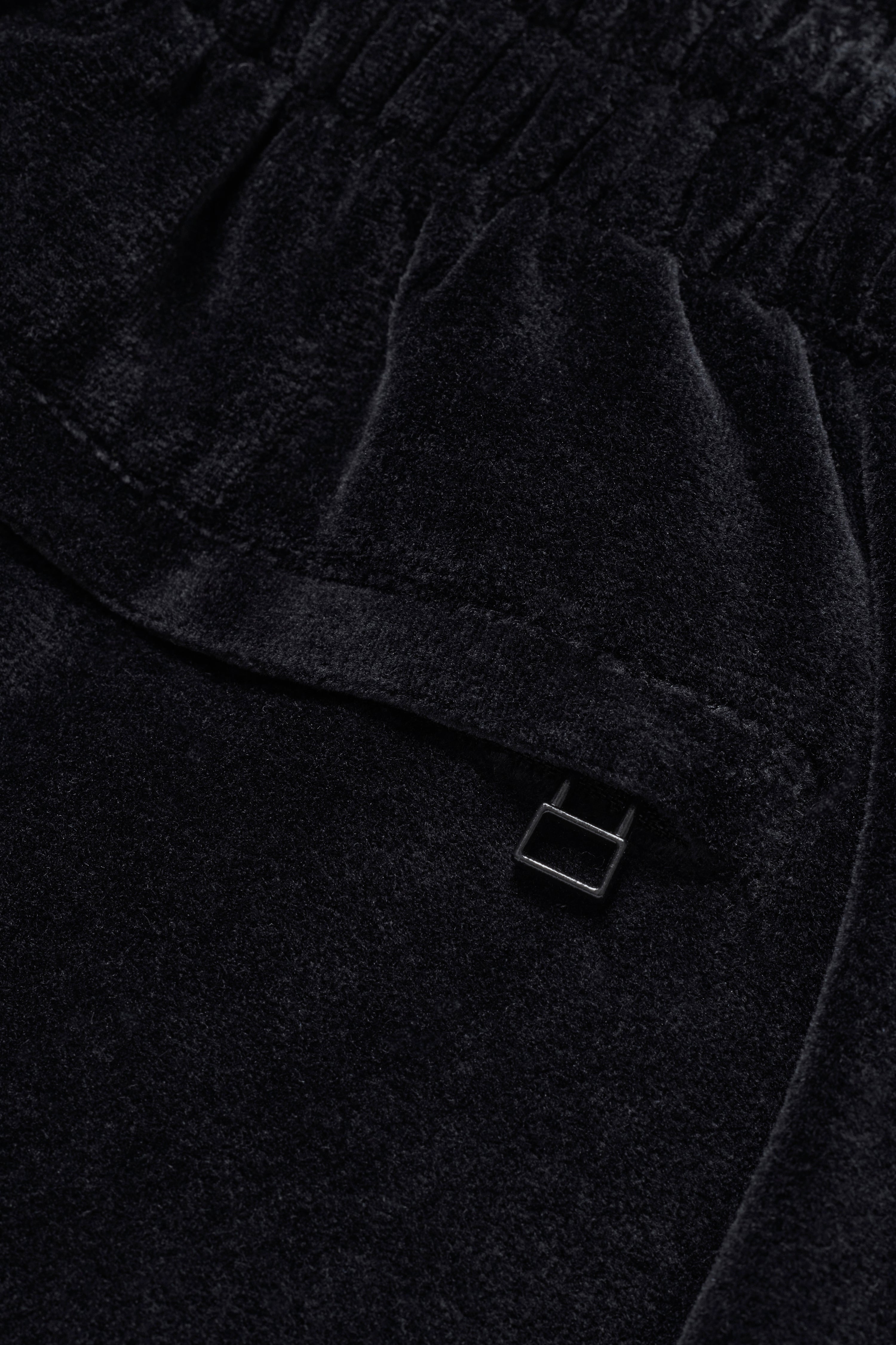 Relaxed Velour Track Pant - Black – JJJJound