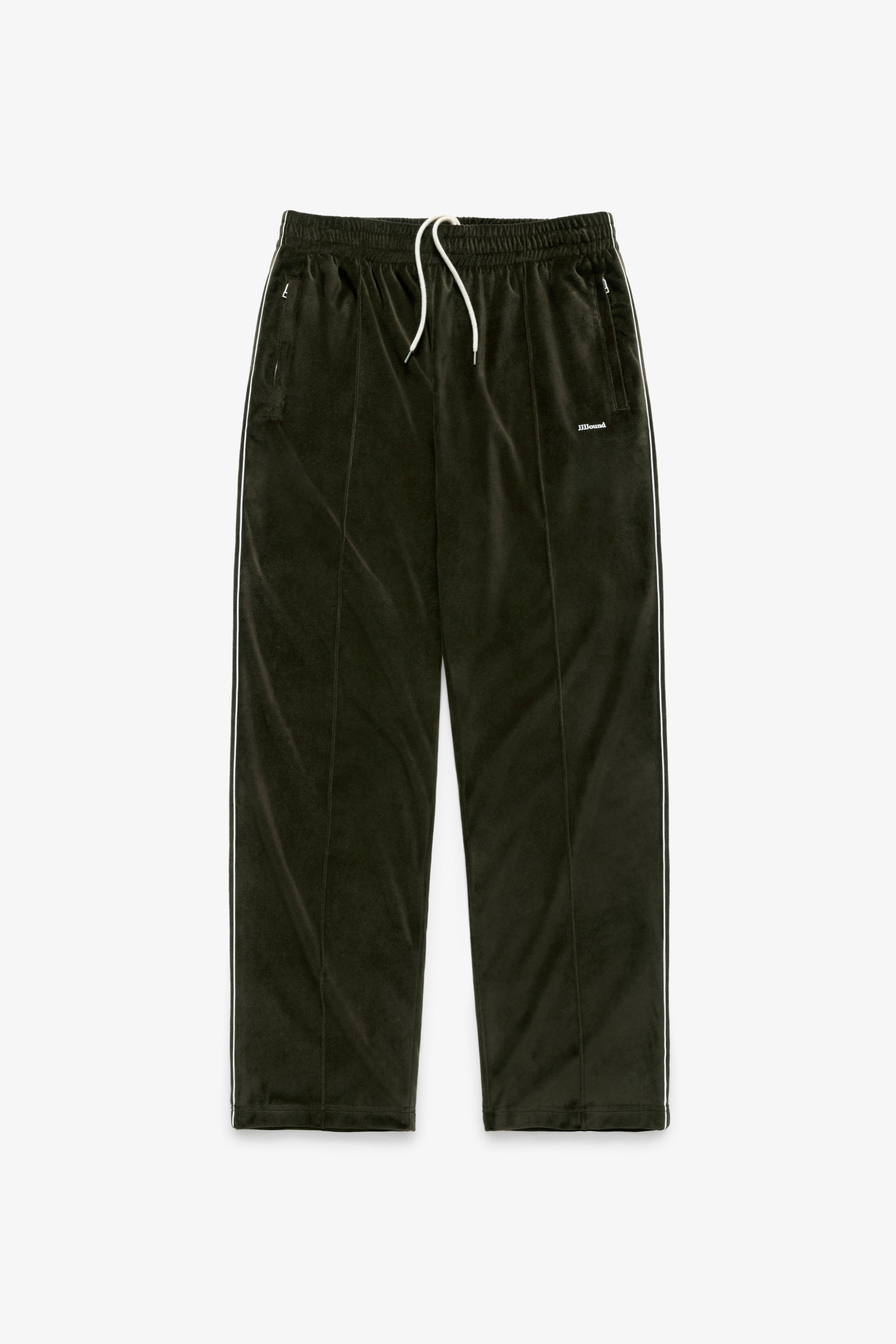 Relaxed Velour Track Pant - Olive – JJJJound