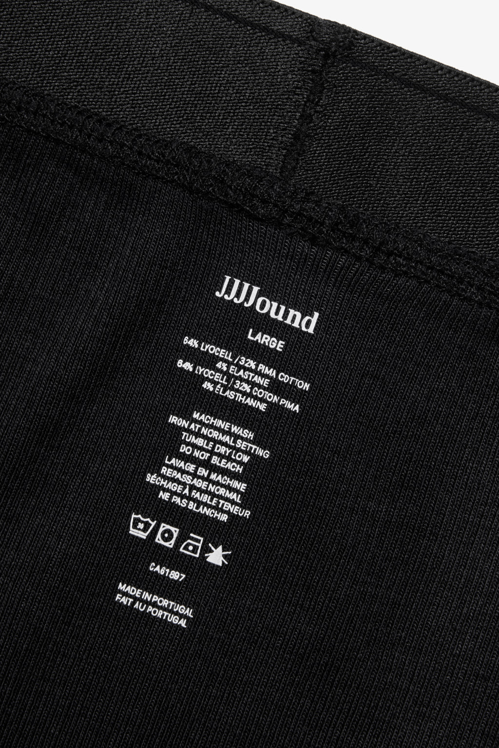 Ribbed Boxer Brief - Black/Black