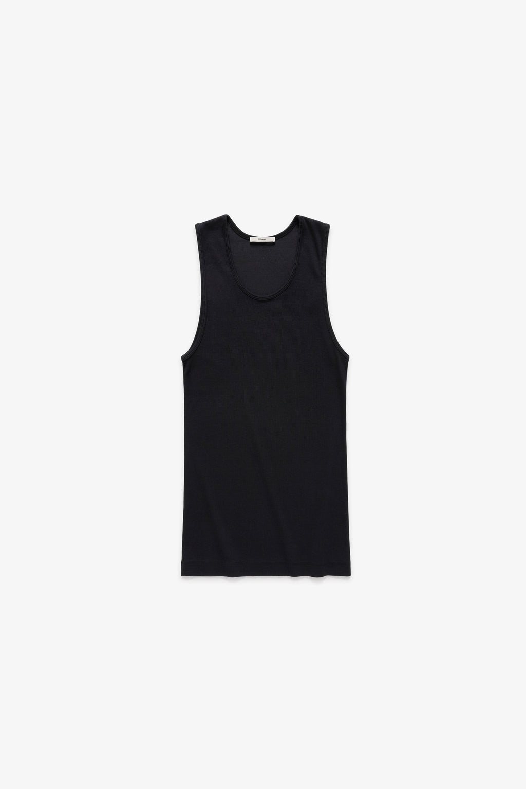 Ribbed Tank Top - Black