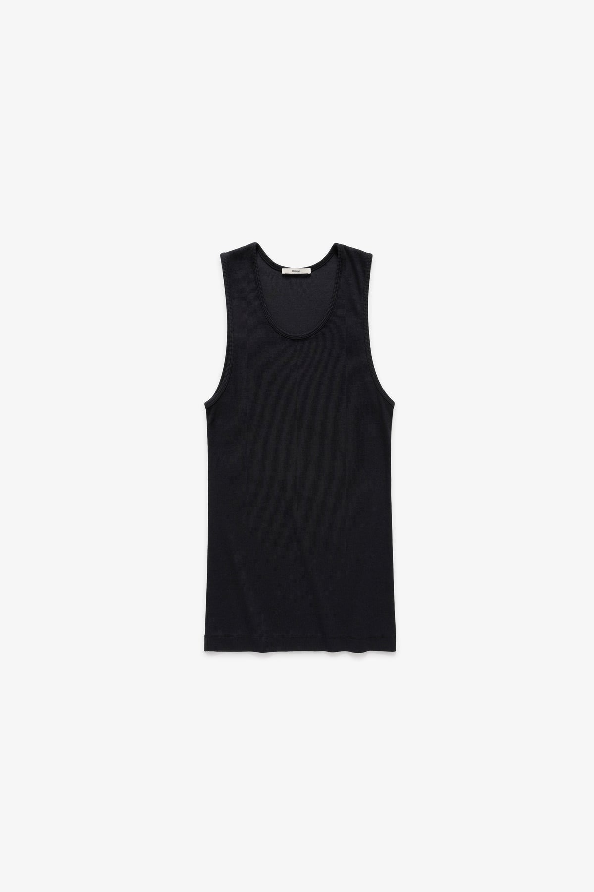 Ribbed Tank Top - Black