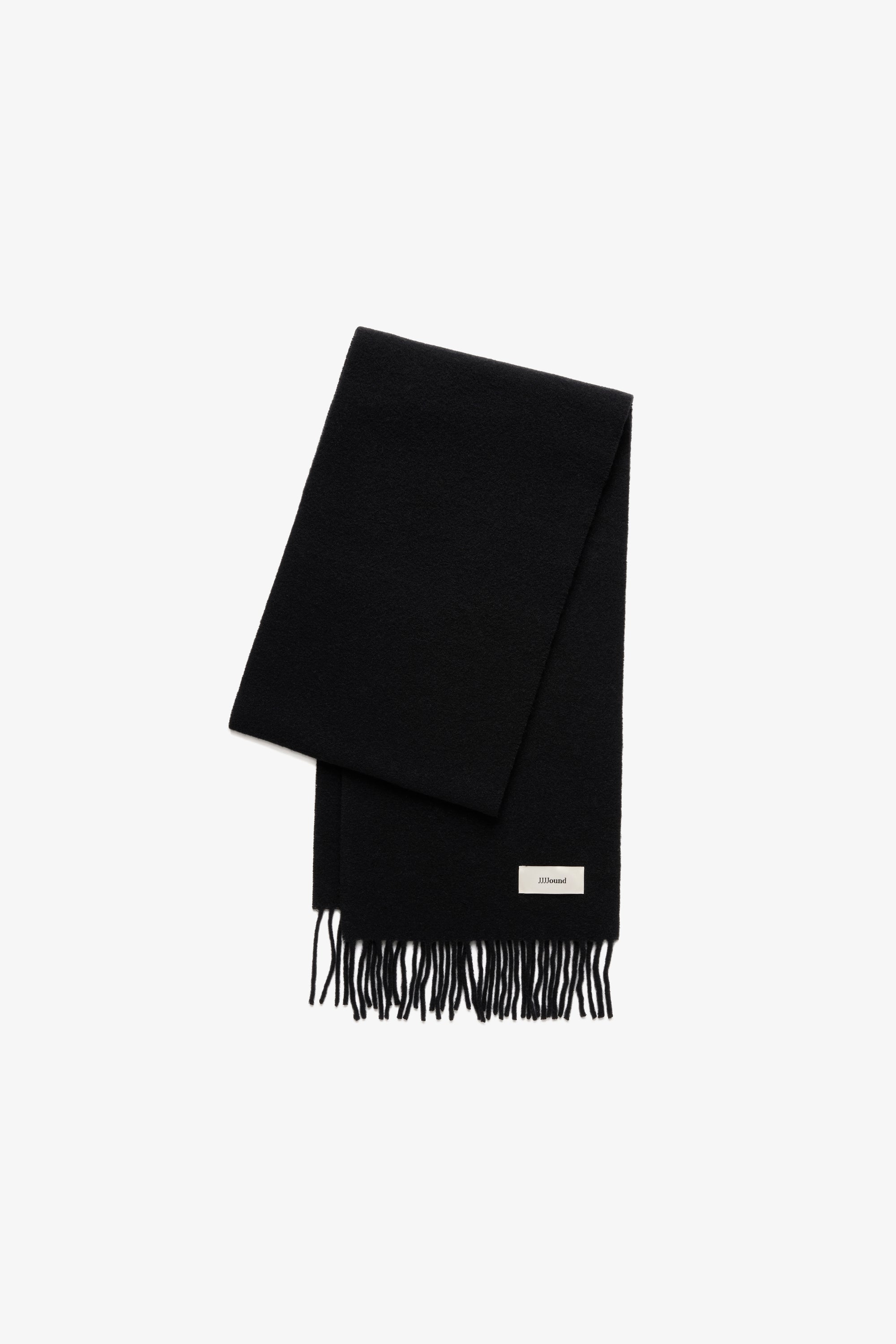 Wool Scarf - Black