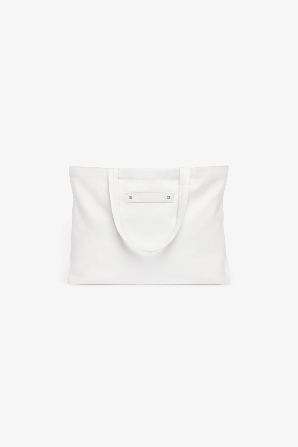 Selvedge Denim Tote - White