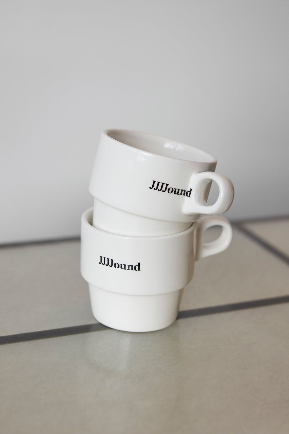 小物 jjjjound White Acme Cup With Logo SERVICE_PROJECTS_39_UPDATE_1.