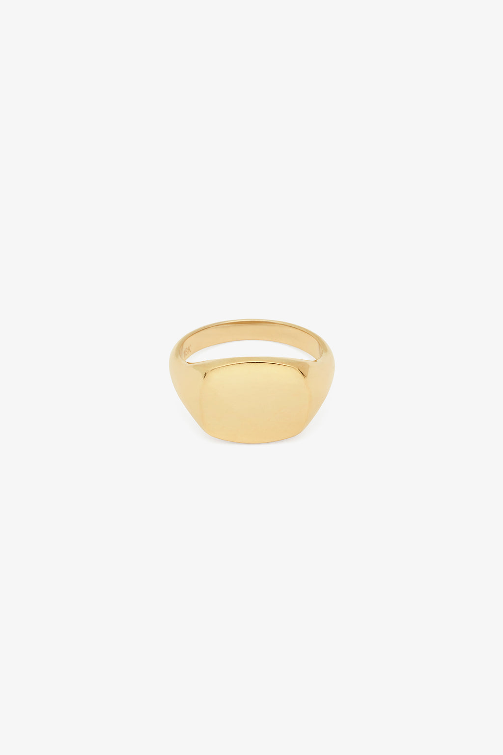 JJJJound 18kt Gold Signet Ring