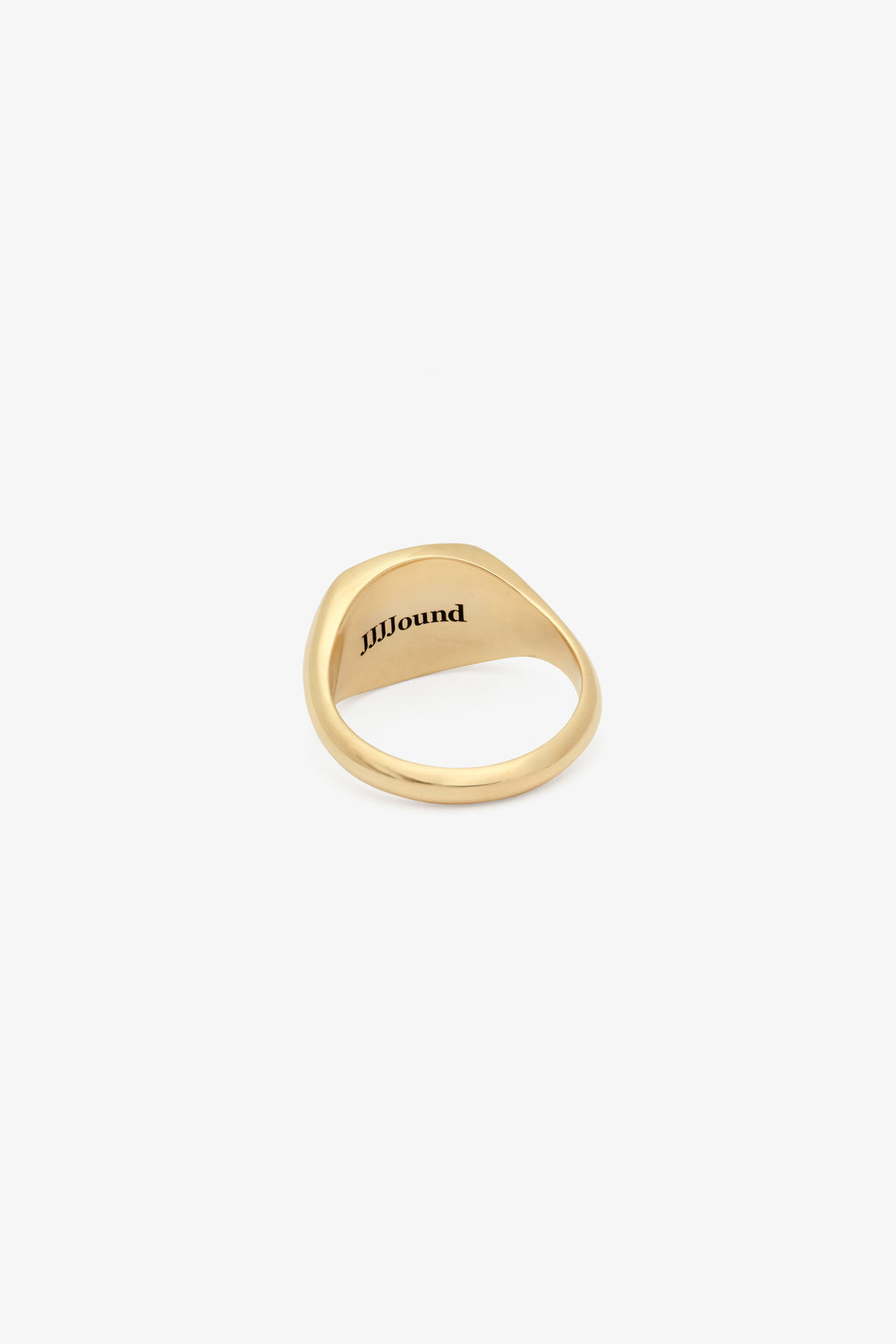 JJJJound 18kt Gold Signet Ring