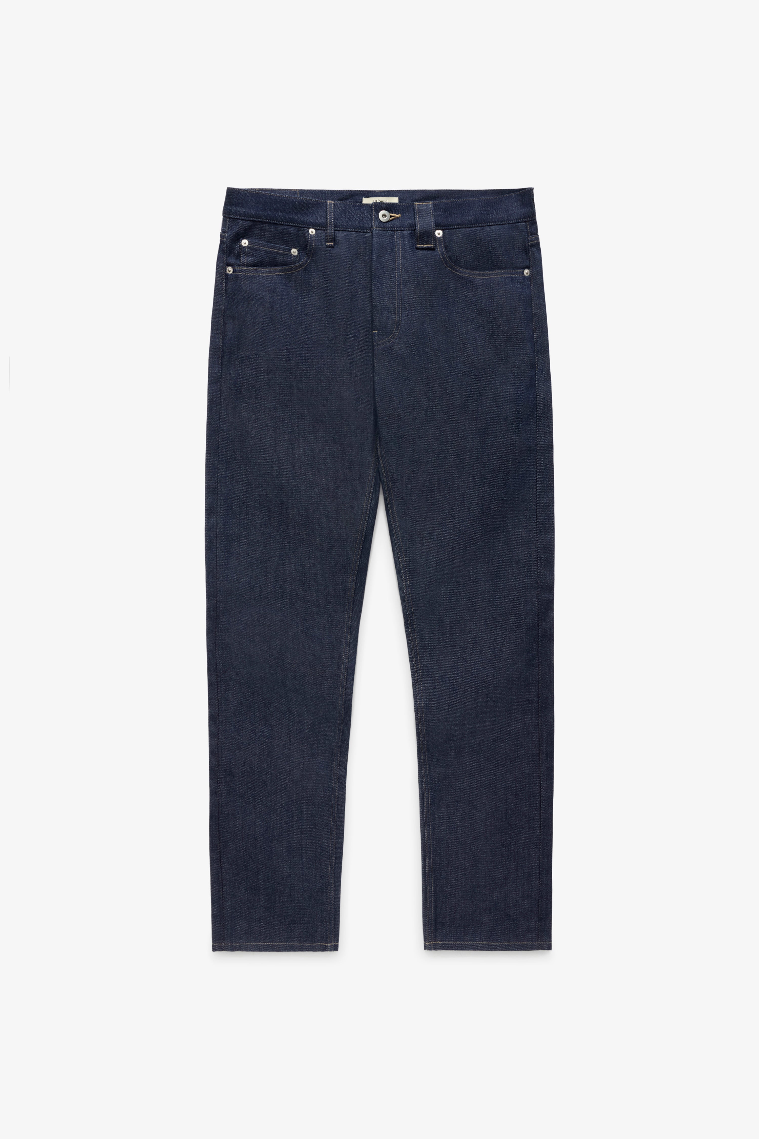 used slim straight selvadge denimロンハーマン Slim Selvedge Denim Jeans - Indigo – JJJJound
