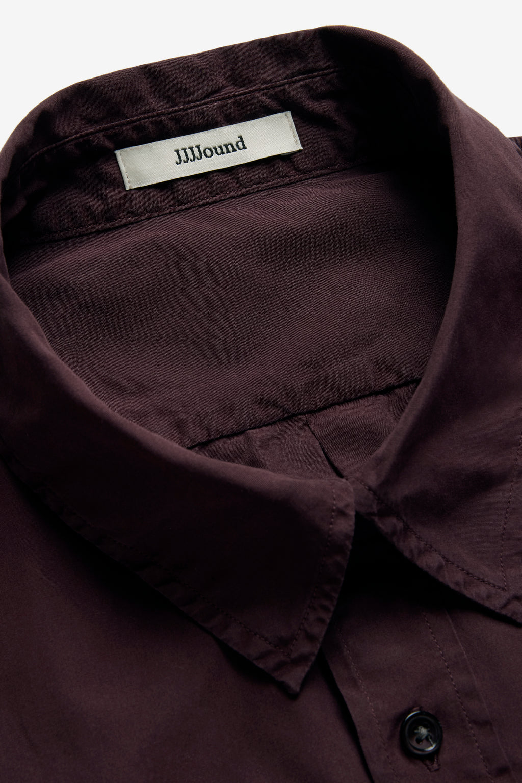 Poplin Shirt - Burgundy