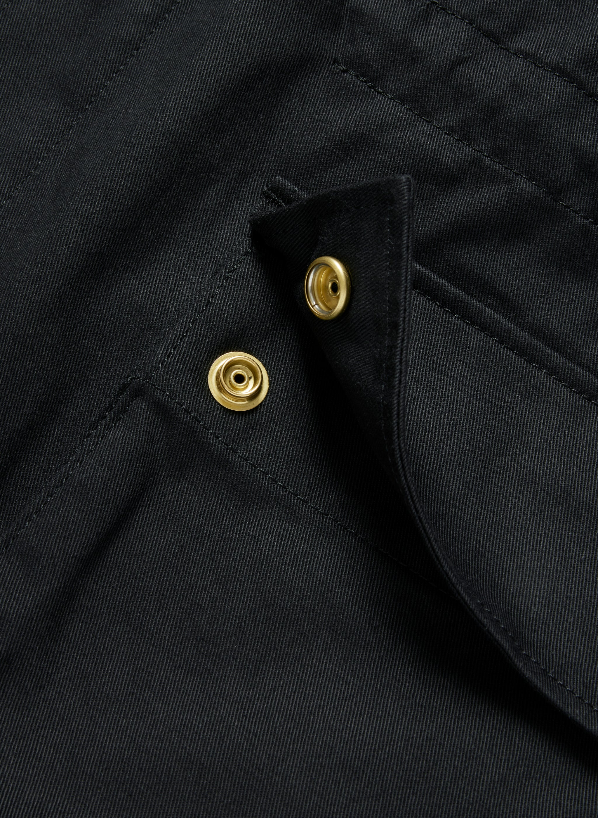 Utility Jacket Lined - Black