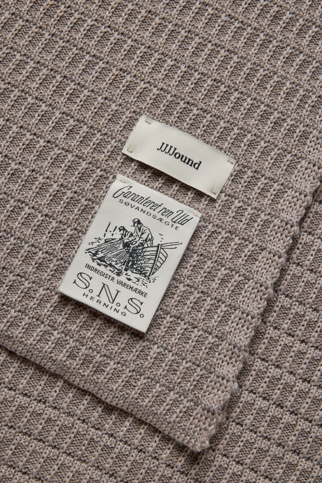 S.N.S. JJJJound Knit Blanket - Taupe