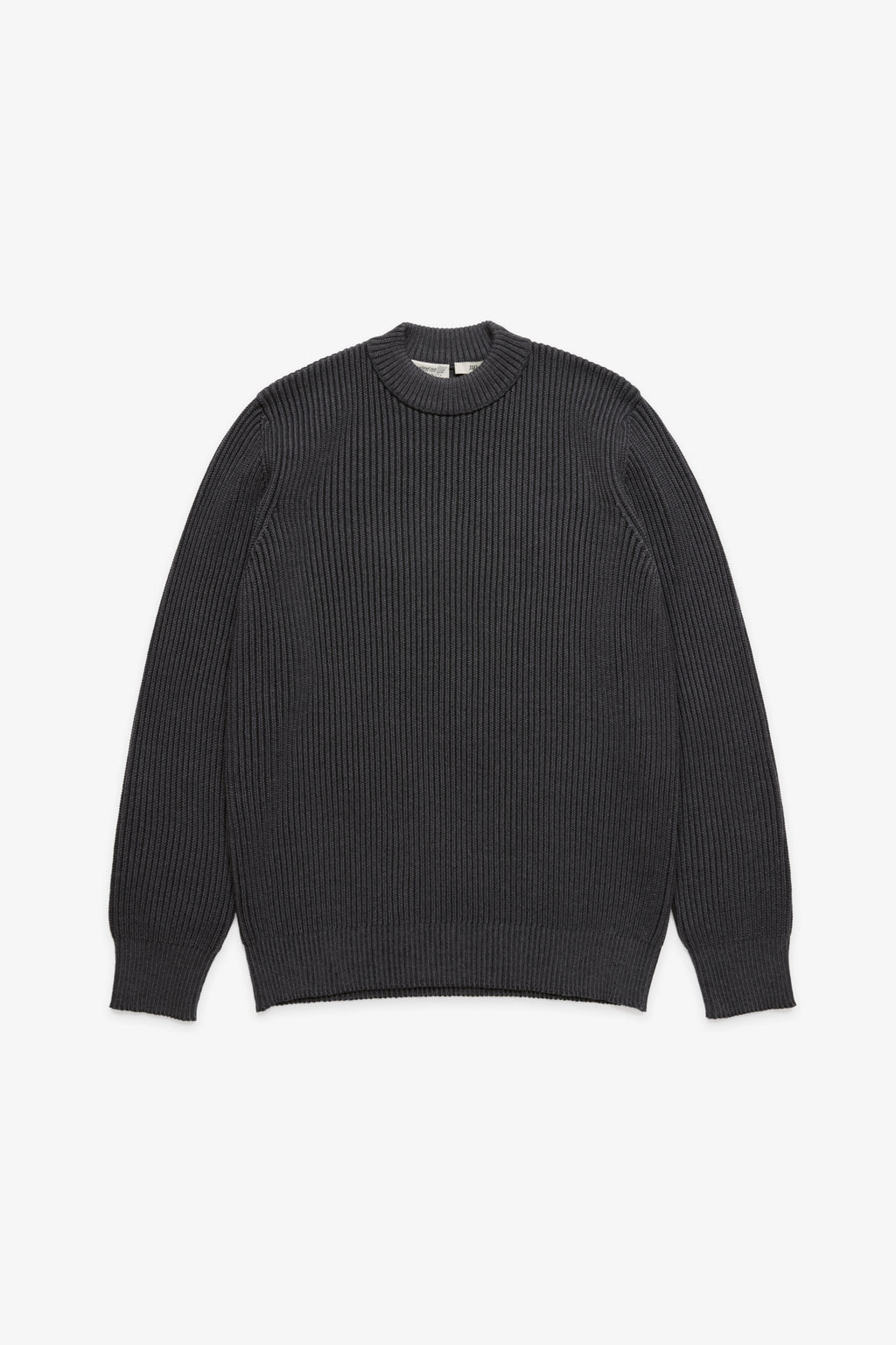 S.N.S JJJJound Crewneck with Forearm Panels - Charcoal