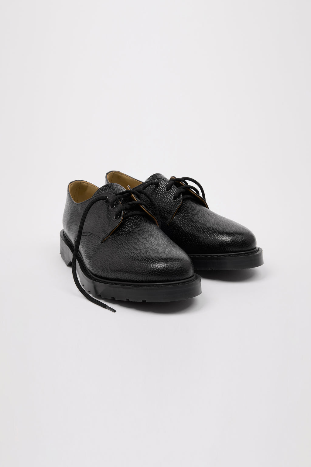 JJJJound Solovair 3 Eye Gibson - Black Pebble