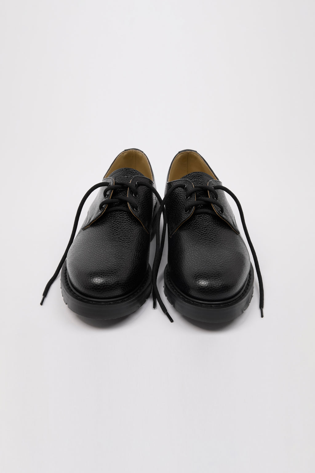 JJJJound Solovair 3 Eye Gibson - Black Pebble
