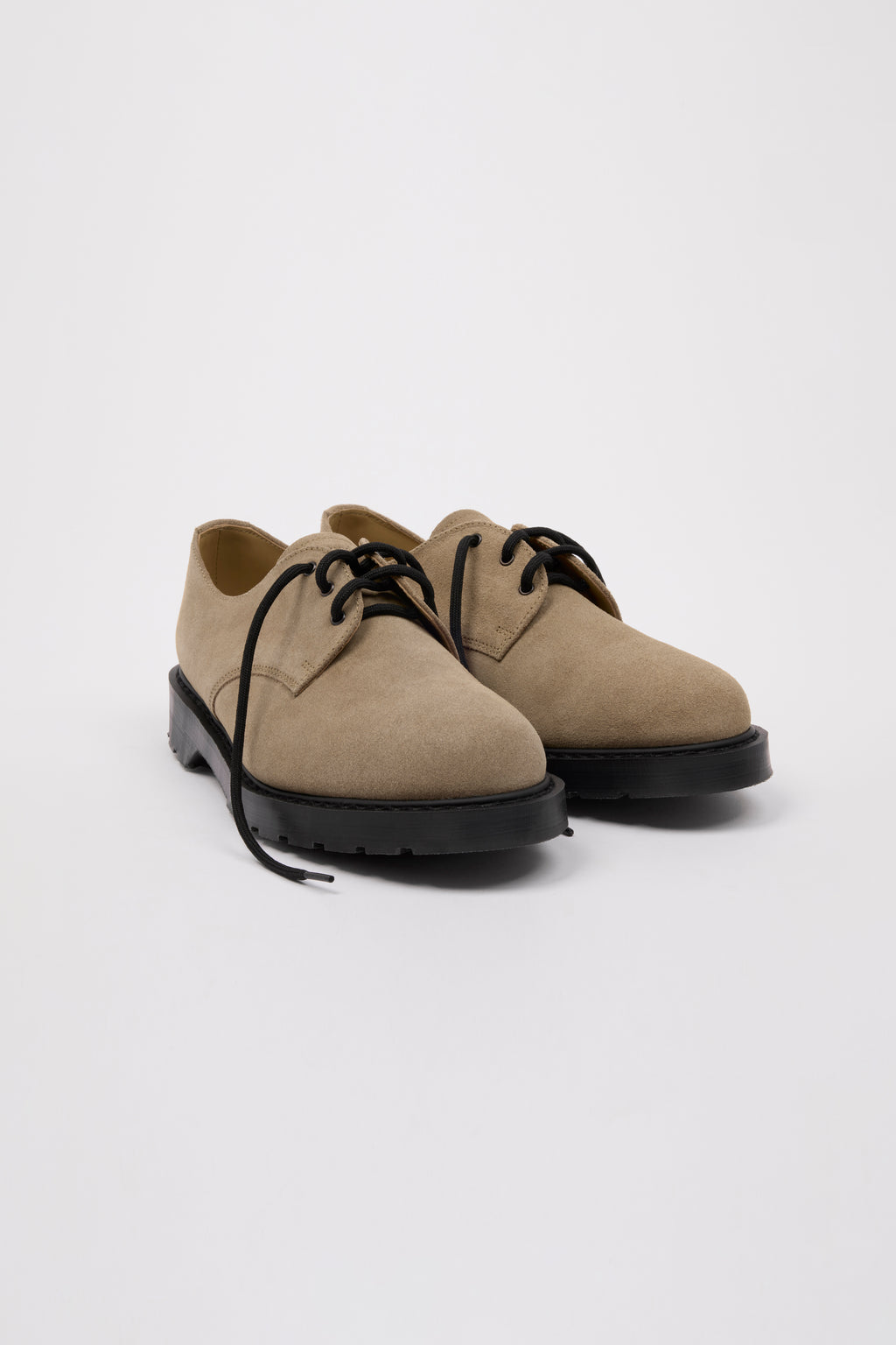JJJJound Solovair 3 Eye Gibson - Natural Suede