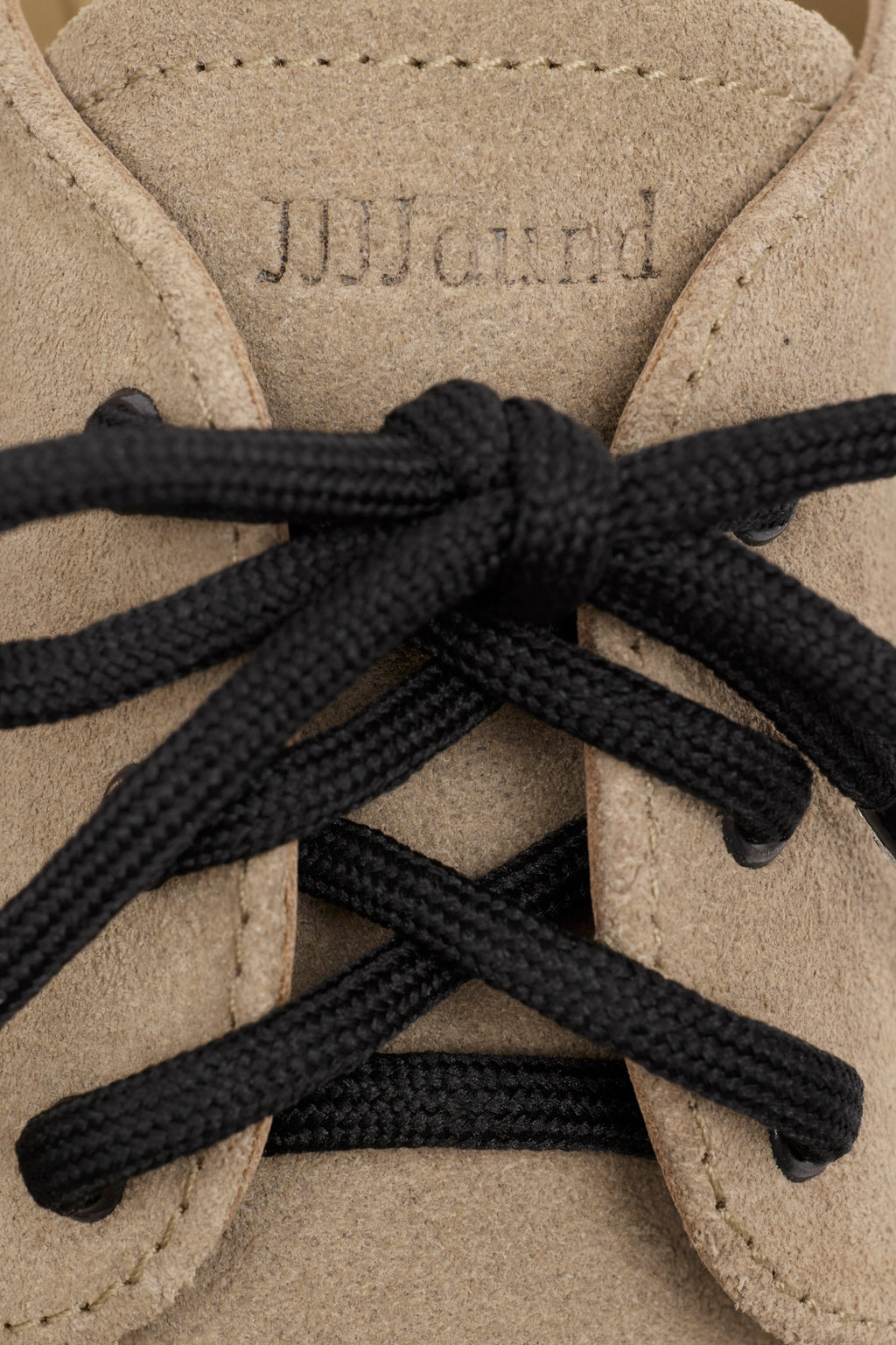 JJJJound Solovair 3 Eye Gibson - Natural Suede