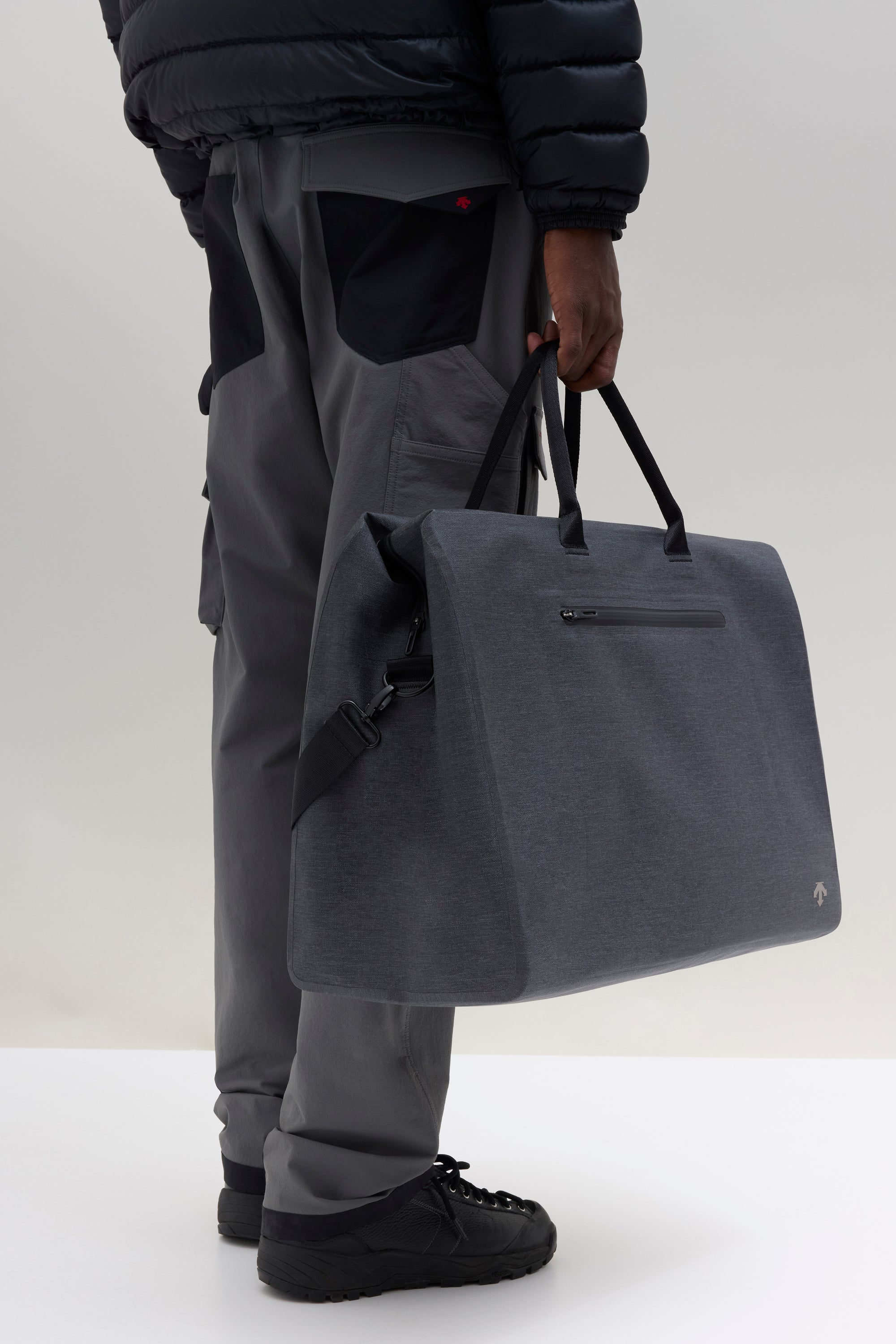 JJJJound Descente Duffle Bag - Charcoal