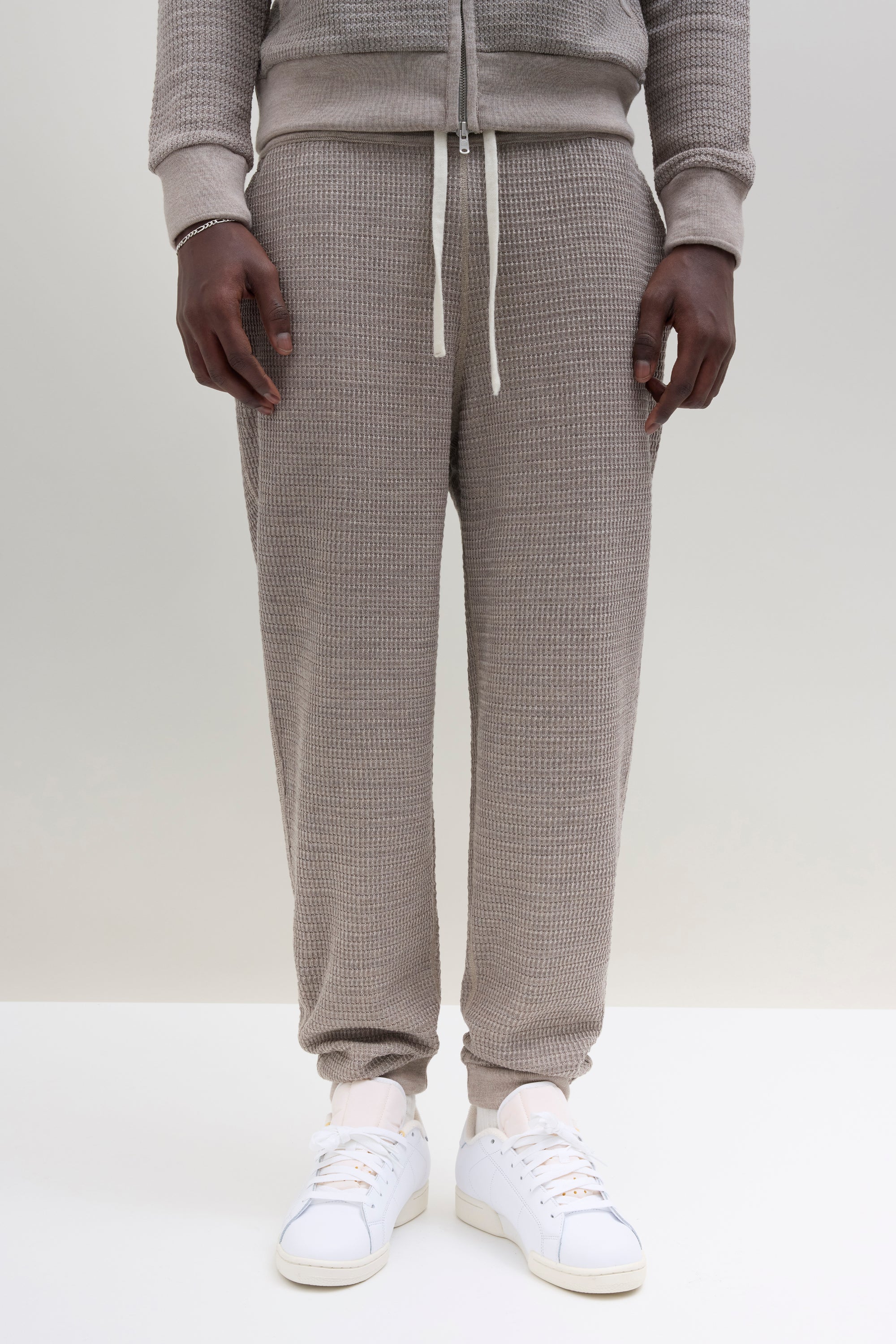 S.N.S JJJJound 70s Knit Sweatpants - Taupe