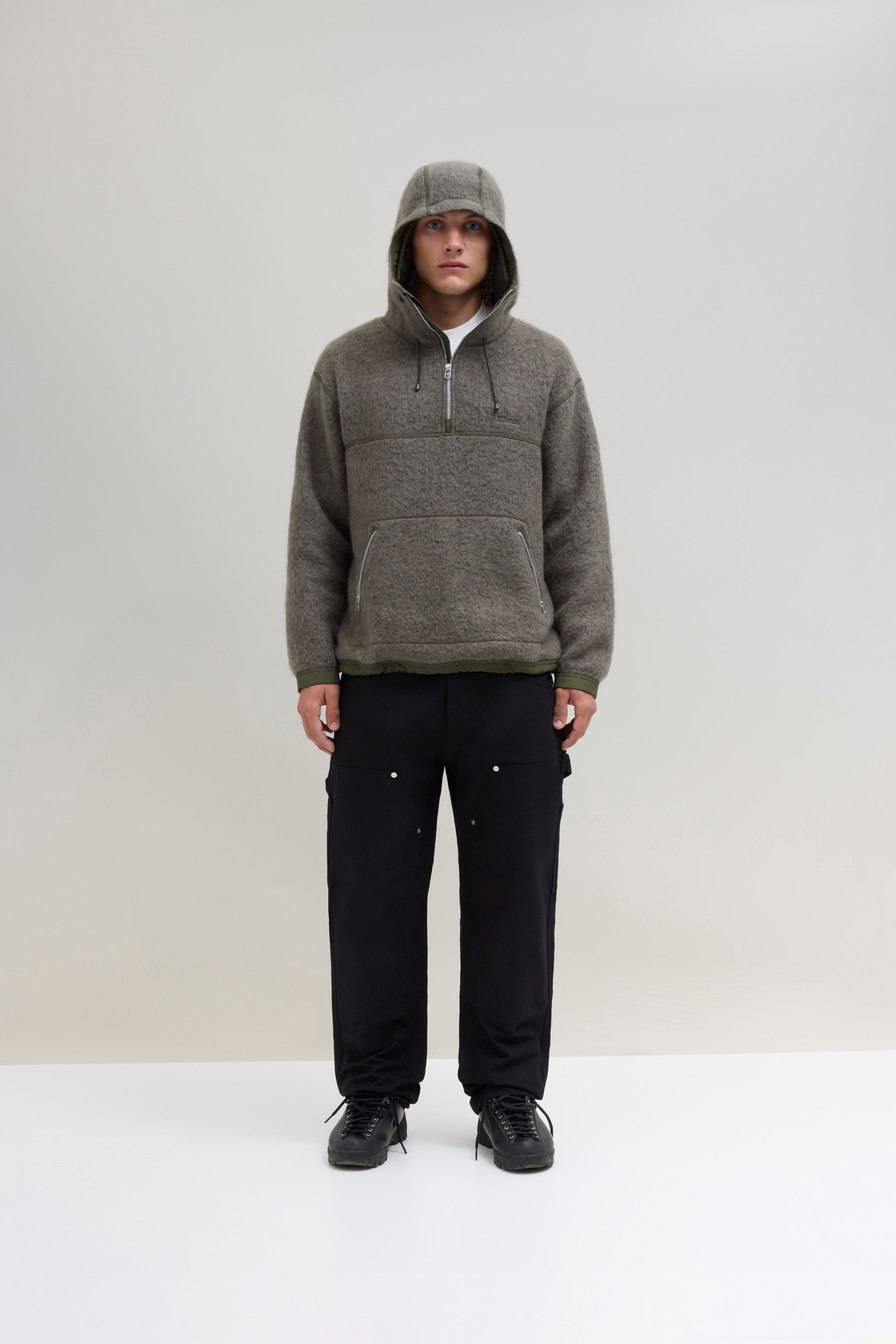 City Camper Mohair Top - Dark Olive – JJJJound