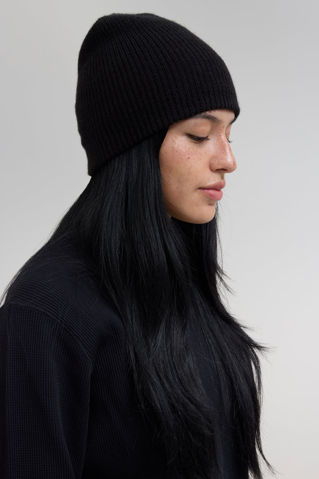 Skull Cap Beanie - Black