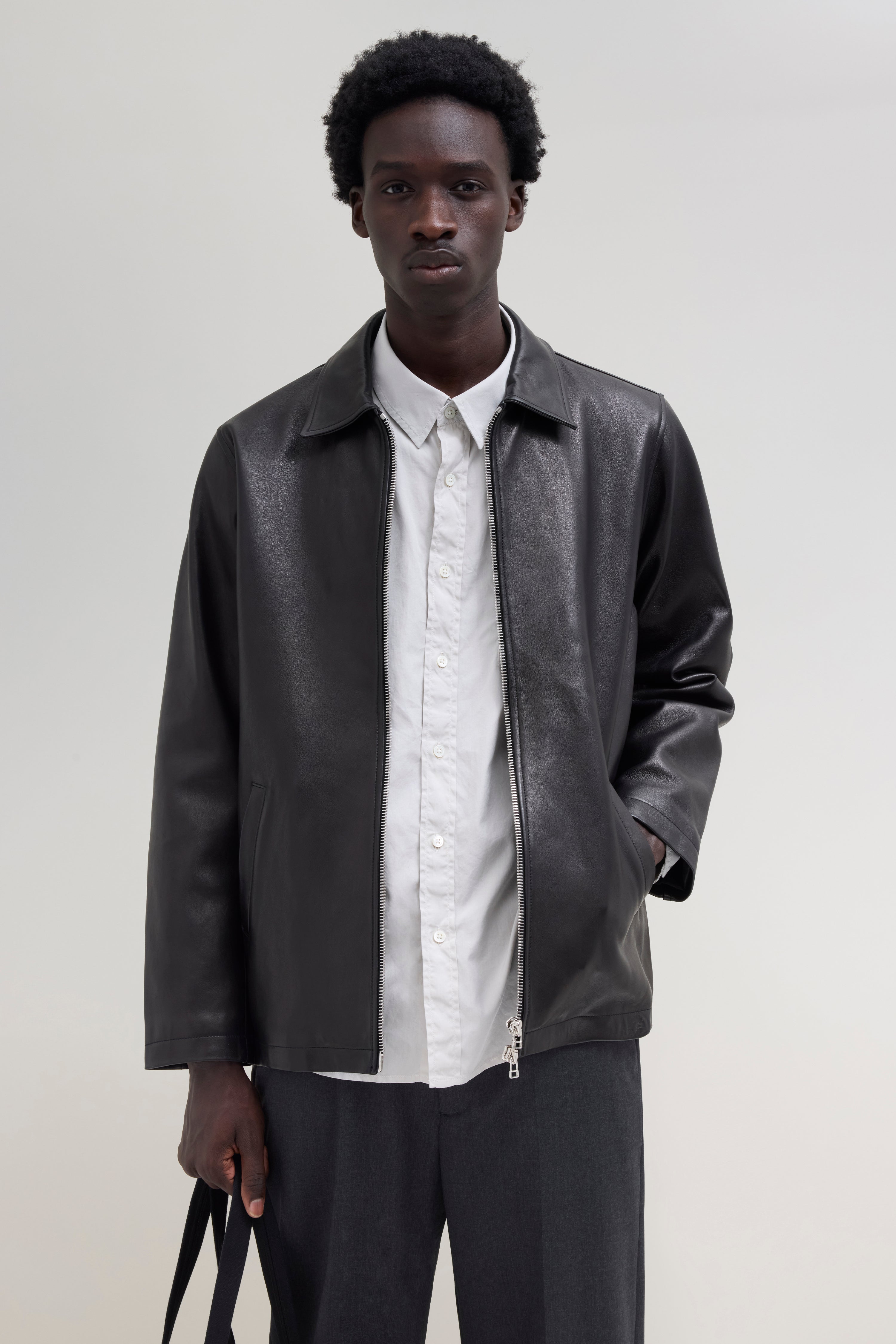 Leather Jacket - Black – JJJJound