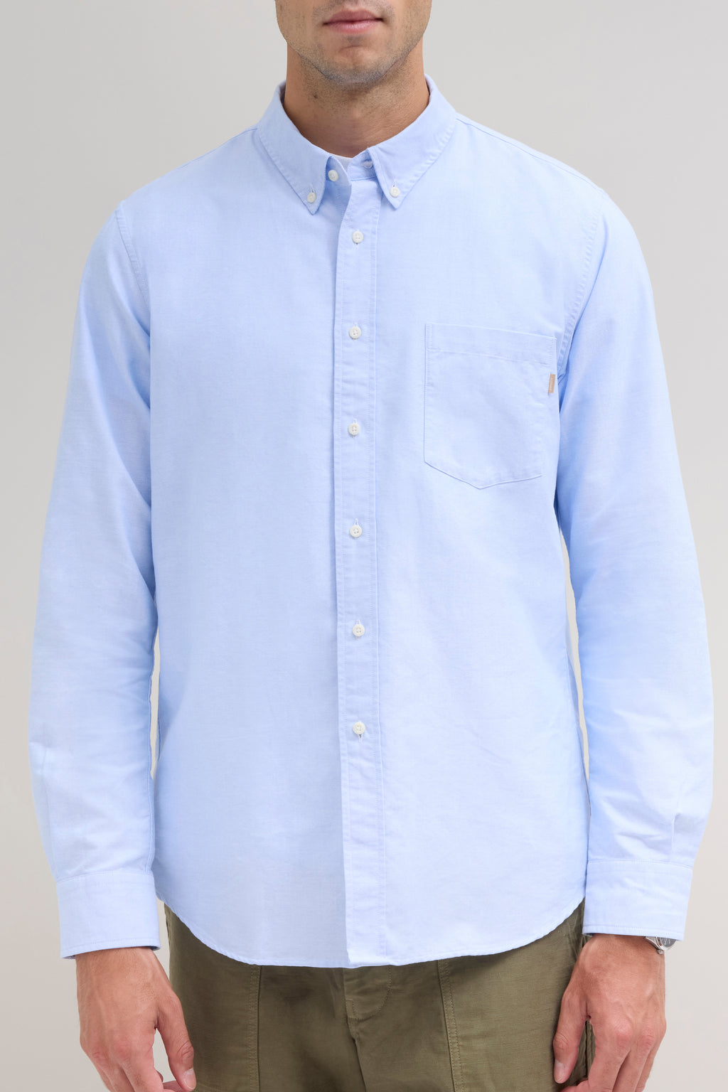 Lightweight Oxford - Light Blue