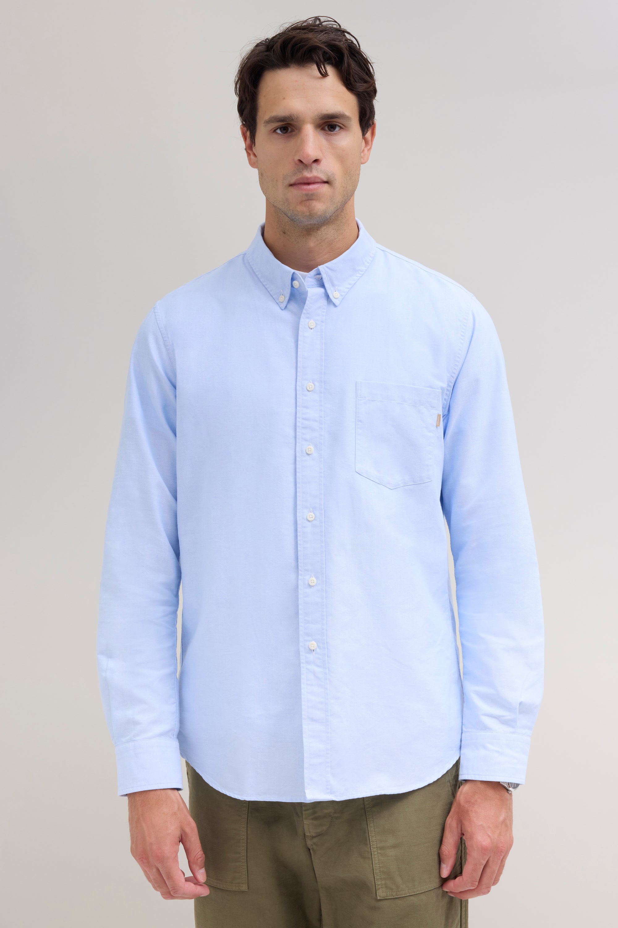 Lightweight Oxford - Light Blue