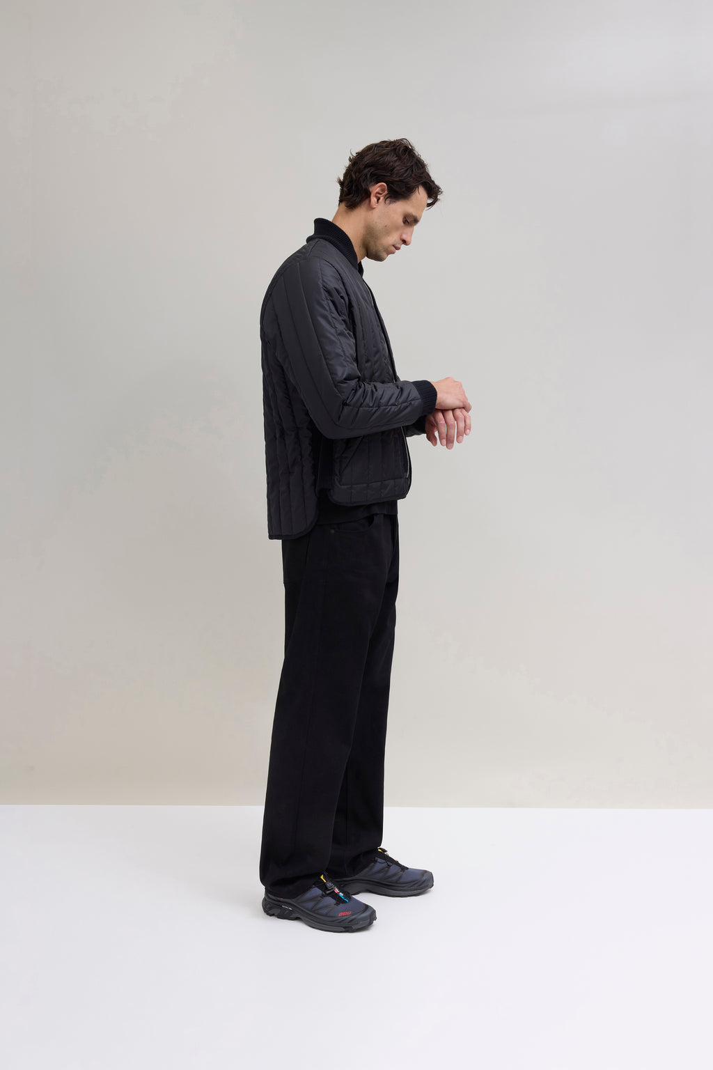 Relaxed Selvedge Denim Jeans - Black