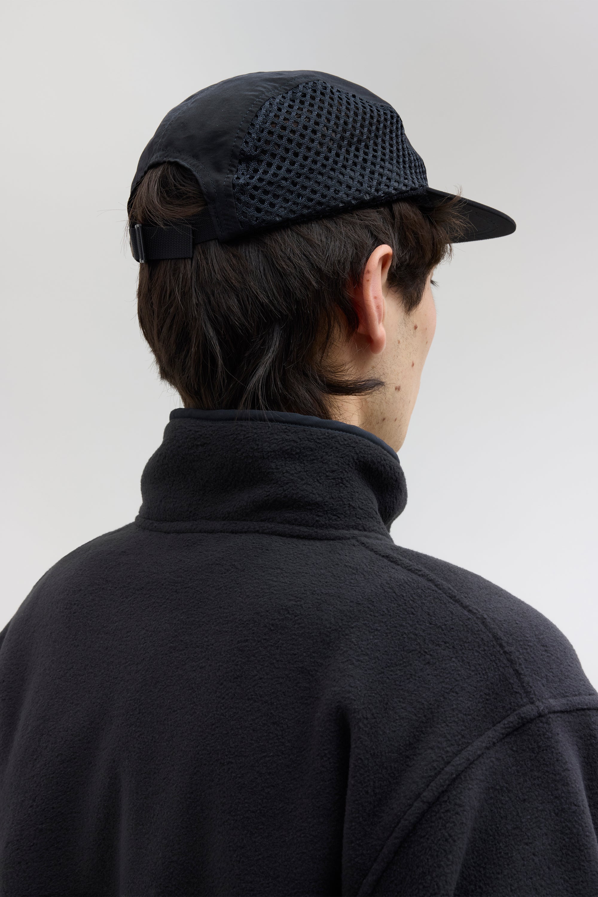 Mesh Sports Cap - Black