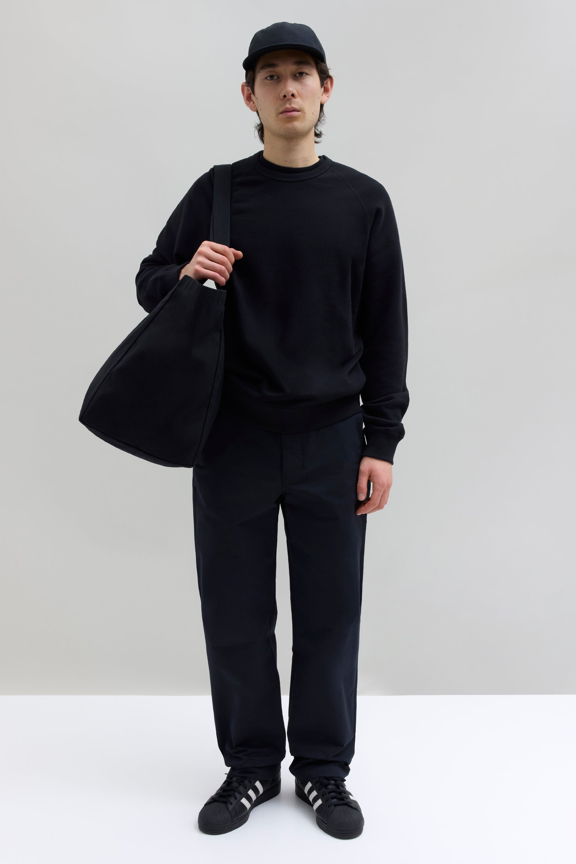 Heavyweight Jersey Longsleeve - Black