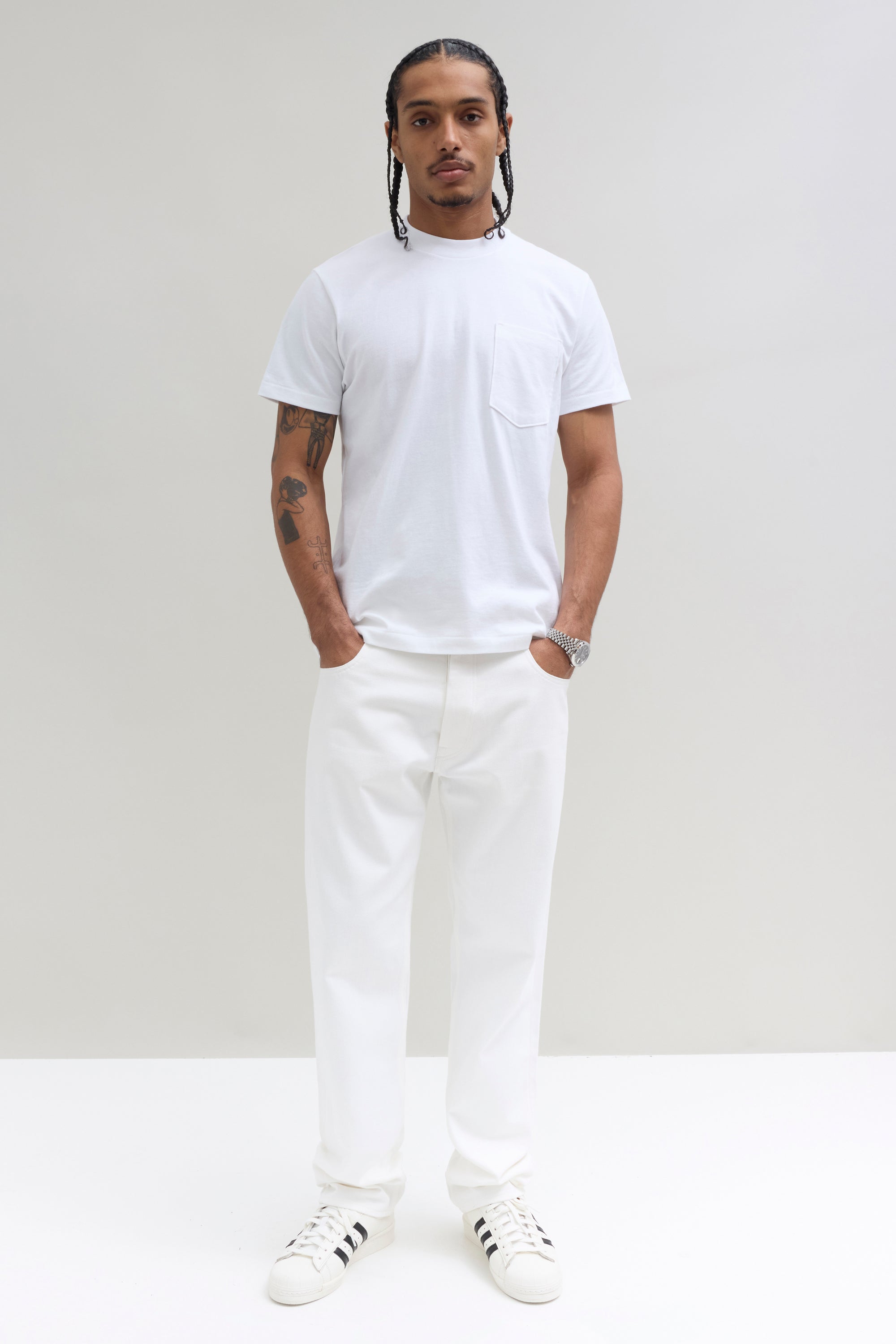 90s Pocket T-Shirt - White