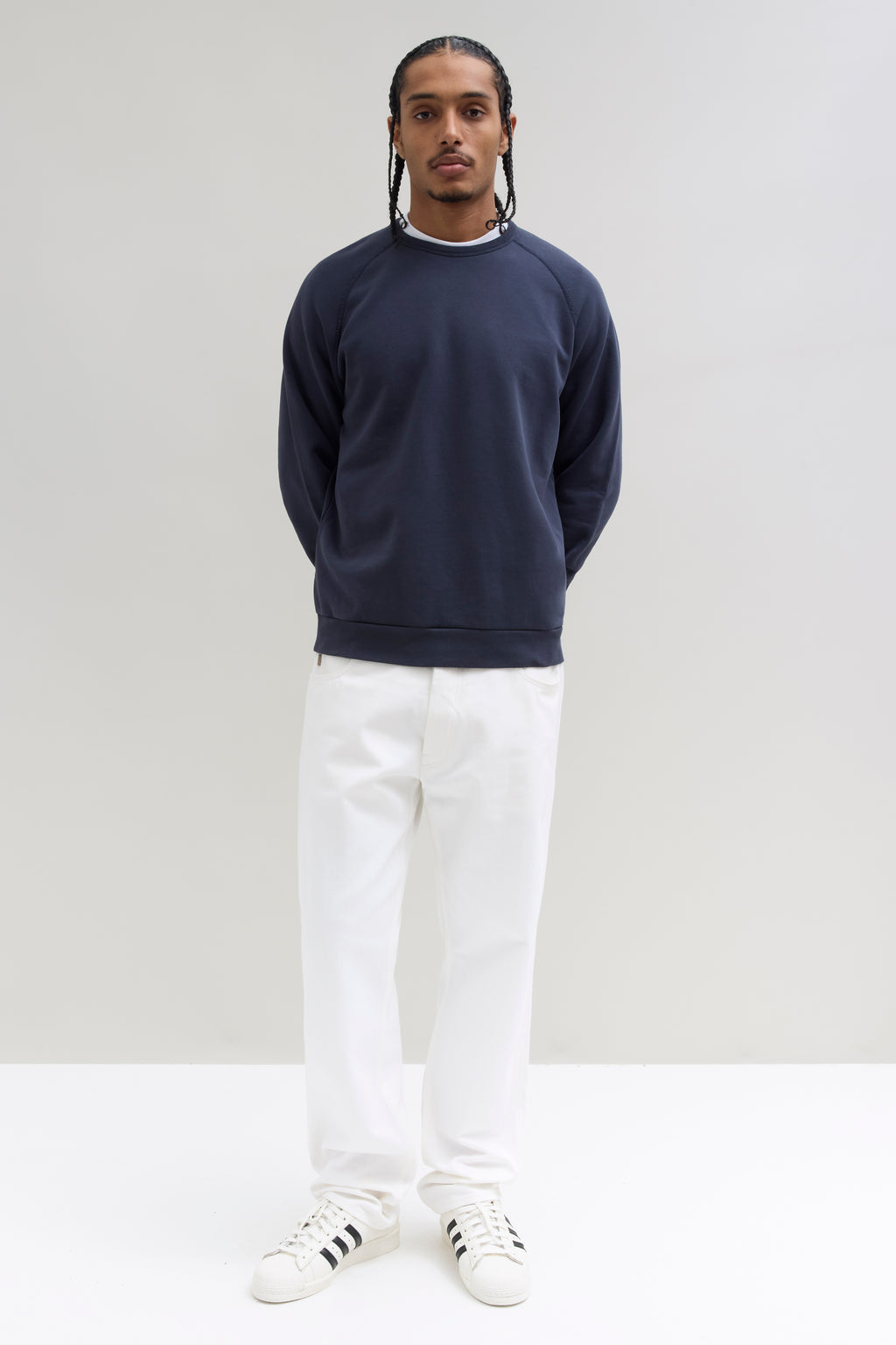 70s Crewneck Sweatshirt - Navy