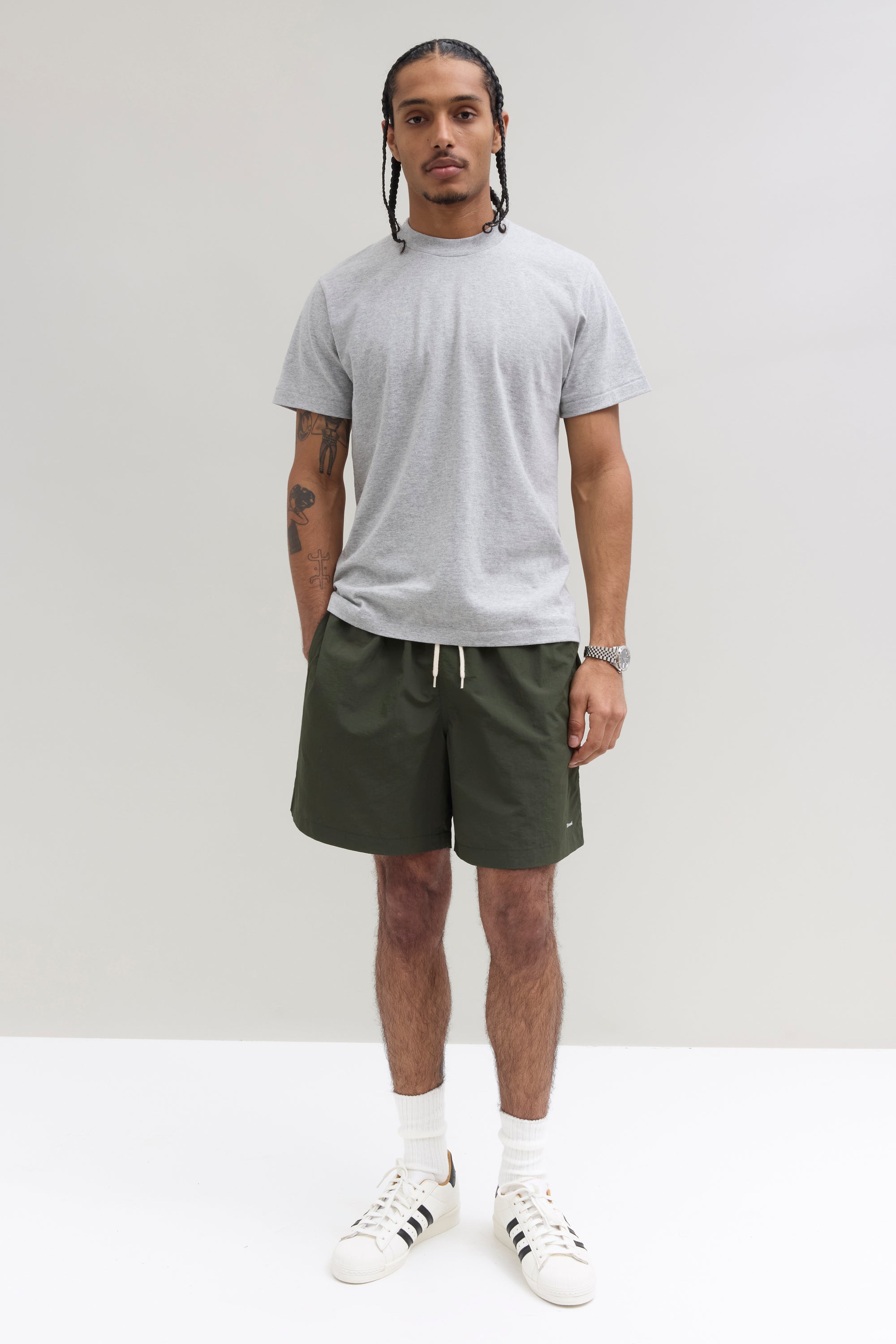 Camper Short - Dark Green