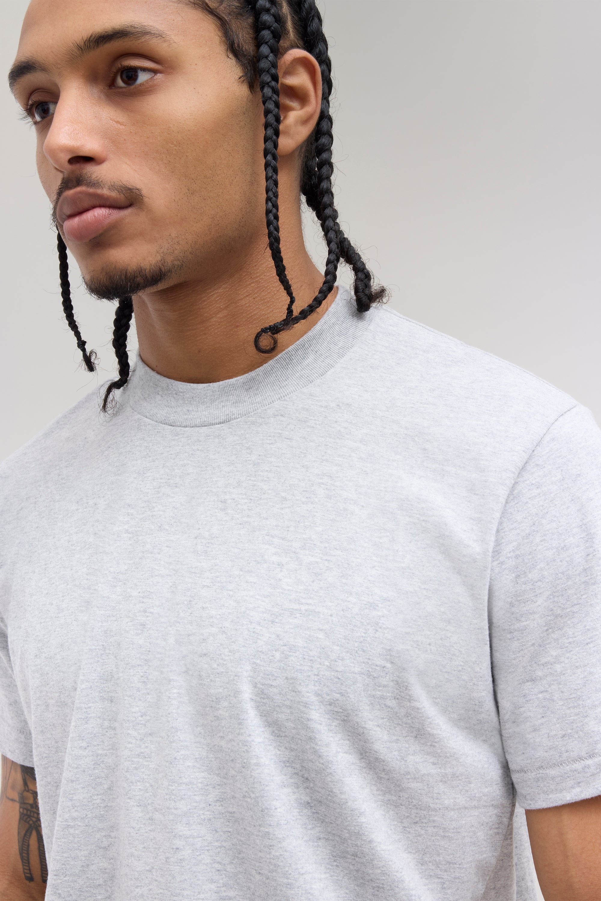 90s T-Shirt - Light Grey Mix