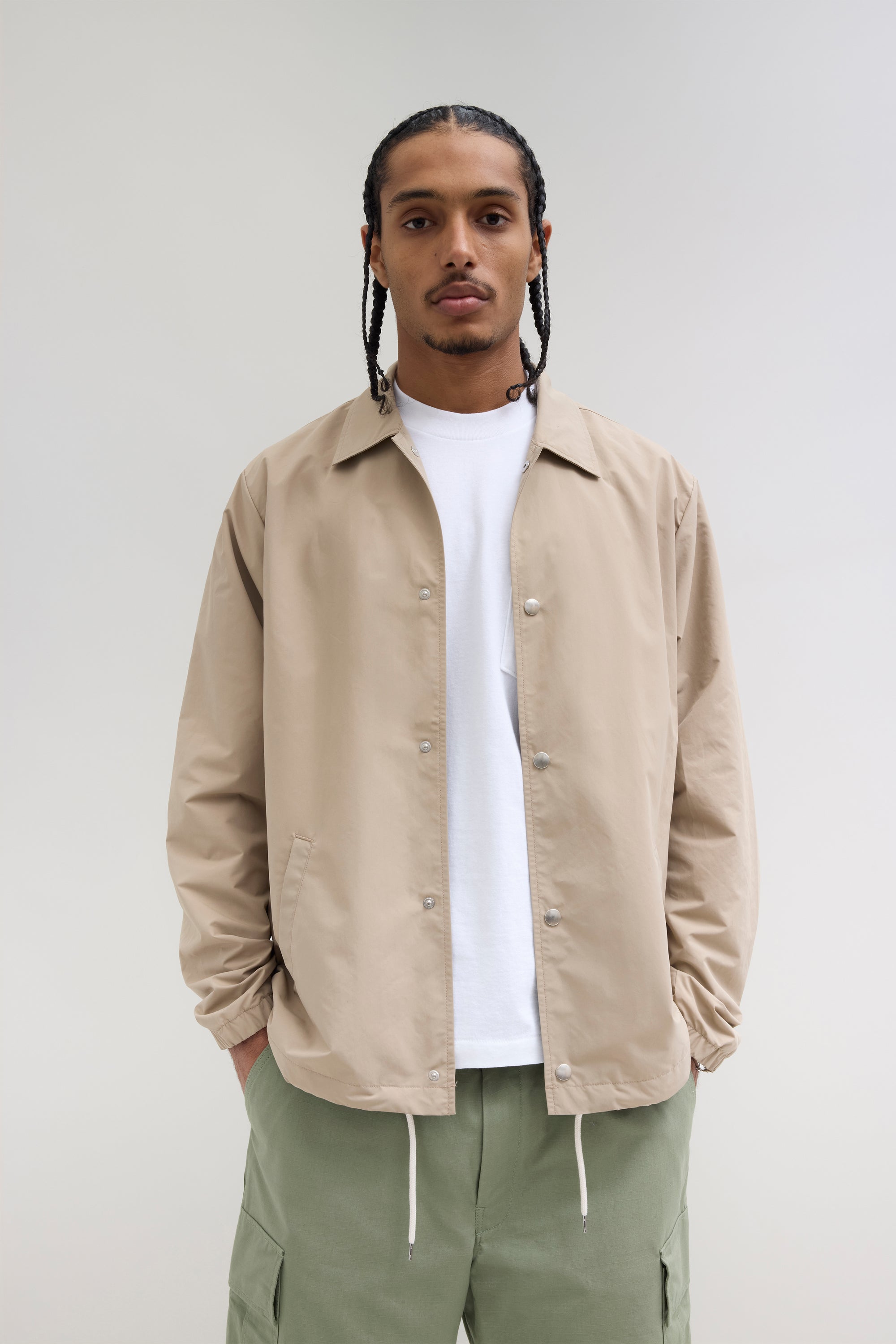 Coach Jacket - Taupe