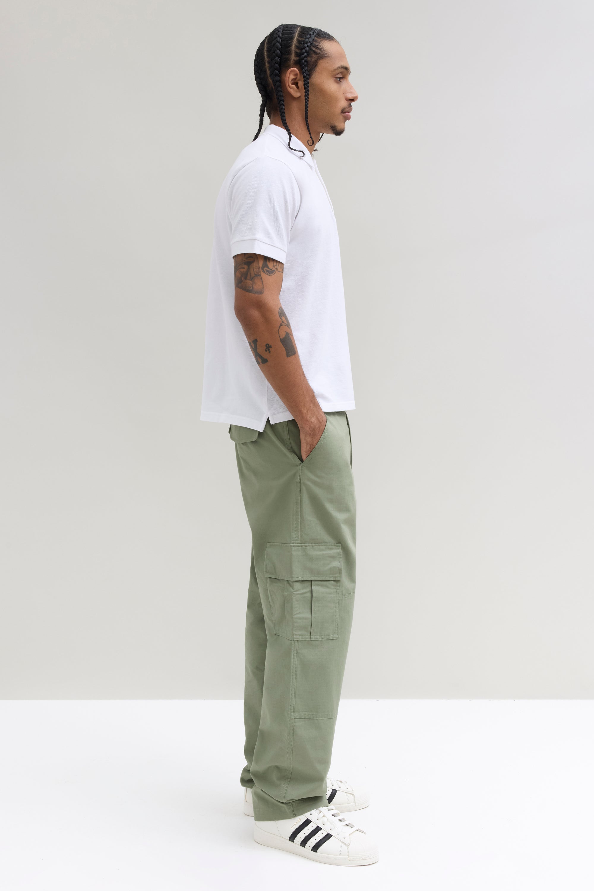 Lightweight Cargo Pant - Light Olive