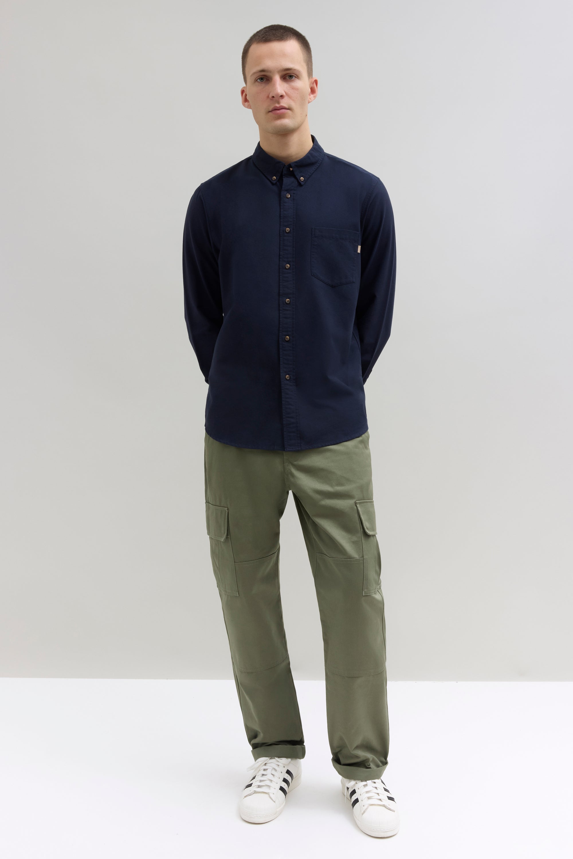 Lightweight Oxford - Navy